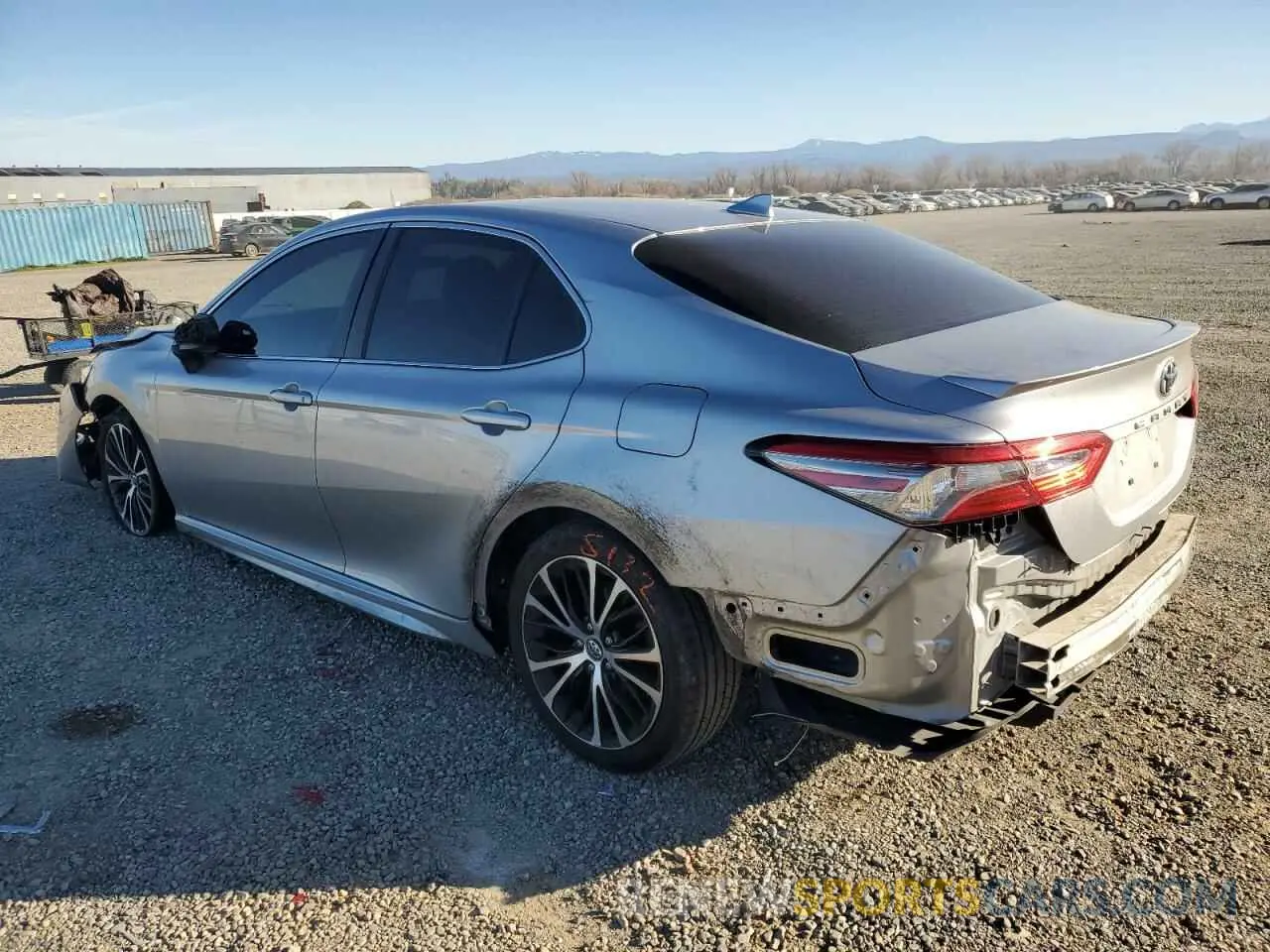 2 Photograph of a damaged car 4T1B11HK4KU162559 TOYOTA CAMRY 2019