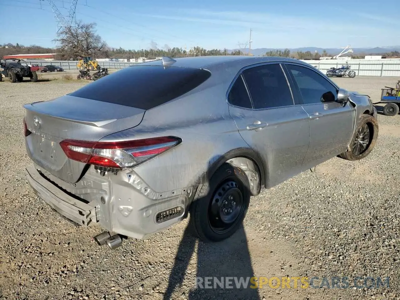 3 Photograph of a damaged car 4T1B11HK4KU162559 TOYOTA CAMRY 2019