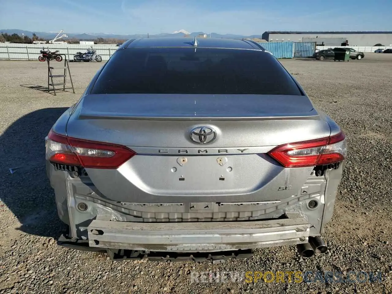 6 Photograph of a damaged car 4T1B11HK4KU162559 TOYOTA CAMRY 2019