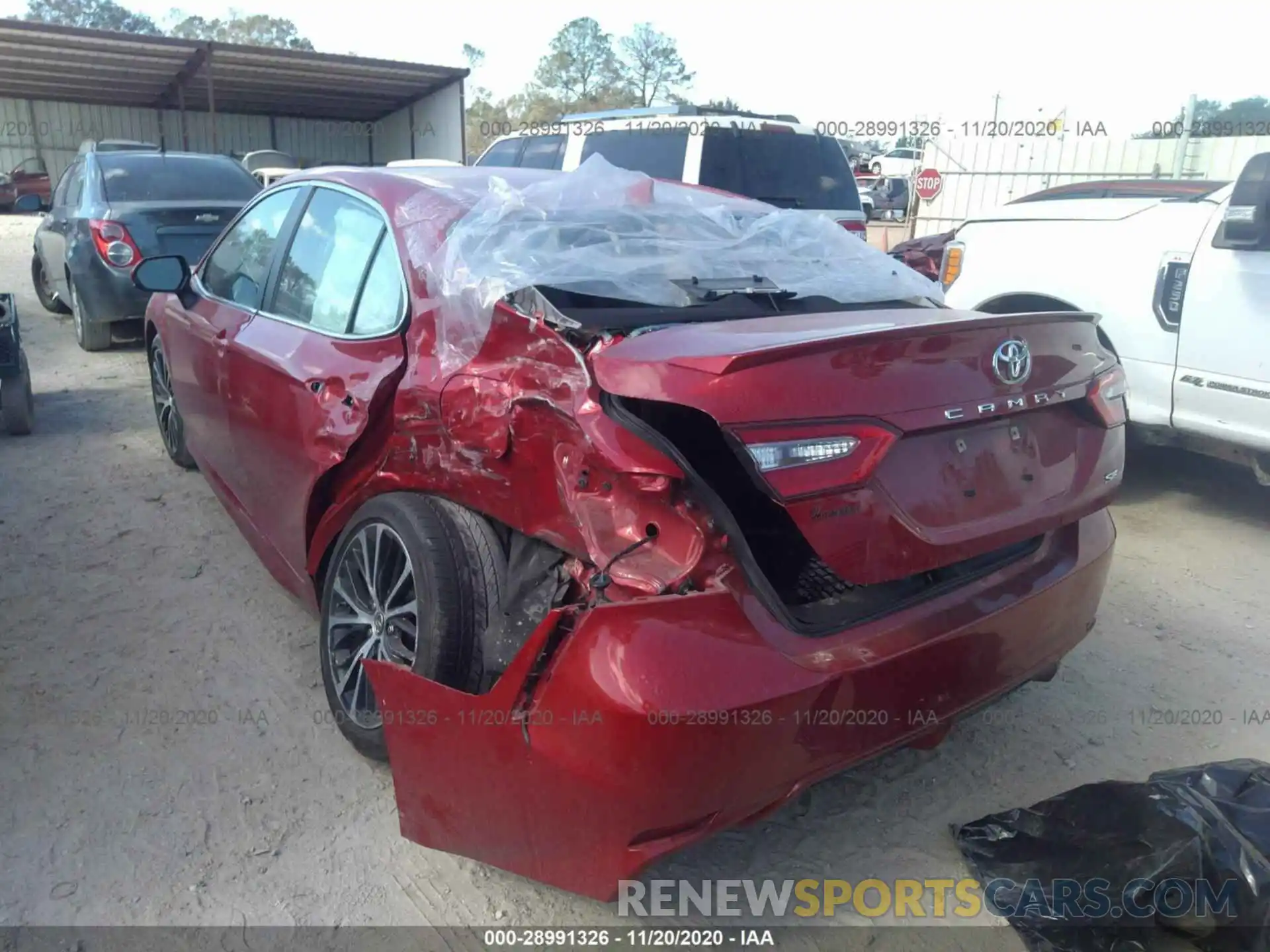 3 Photograph of a damaged car 4T1B11HK4KU163808 TOYOTA CAMRY 2019