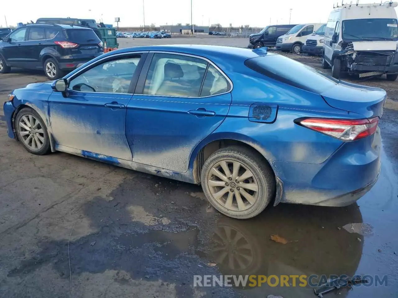 2 Photograph of a damaged car 4T1B11HK4KU165008 TOYOTA CAMRY 2019