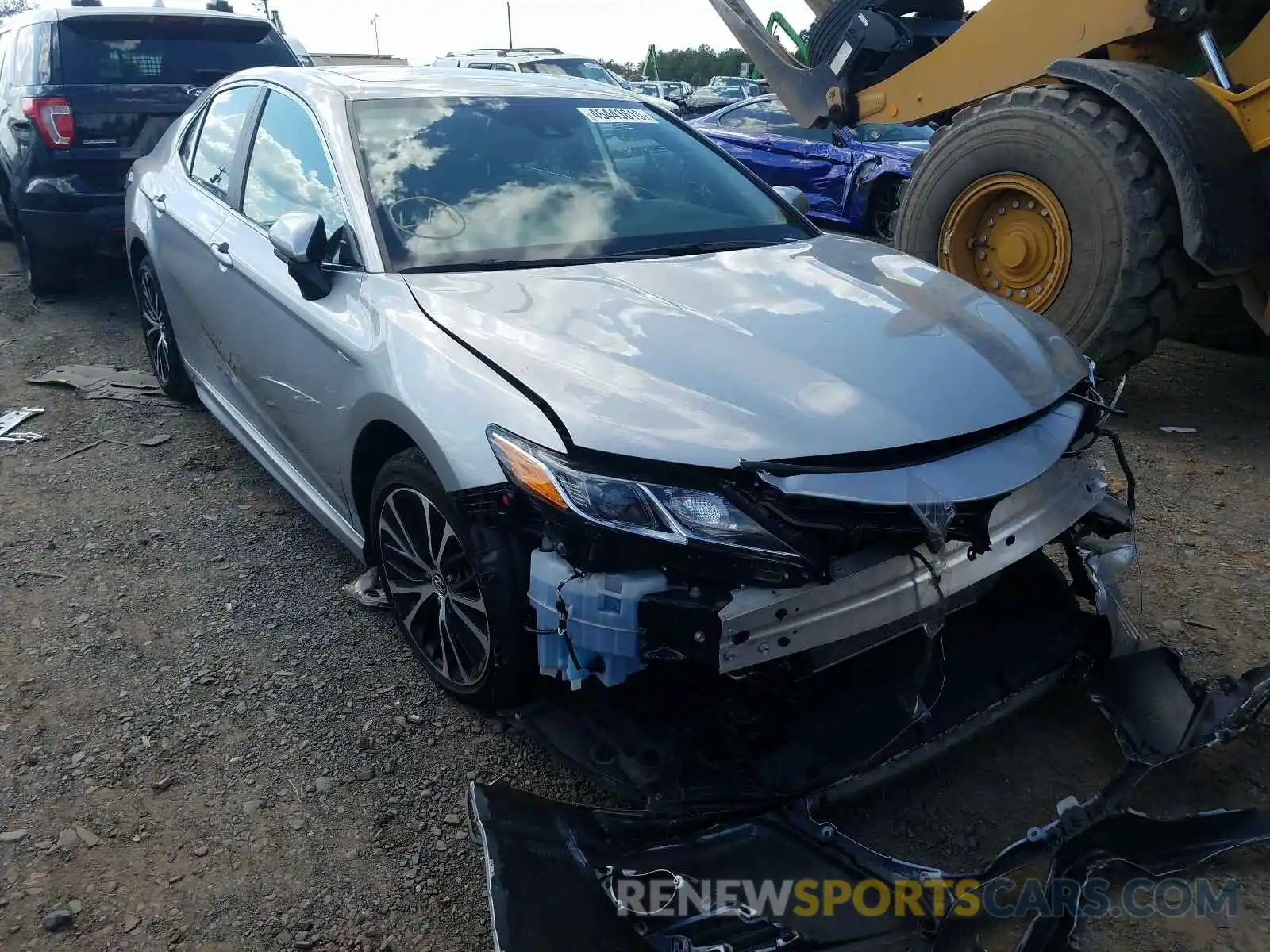 1 Photograph of a damaged car 4T1B11HK4KU168121 TOYOTA CAMRY 2019