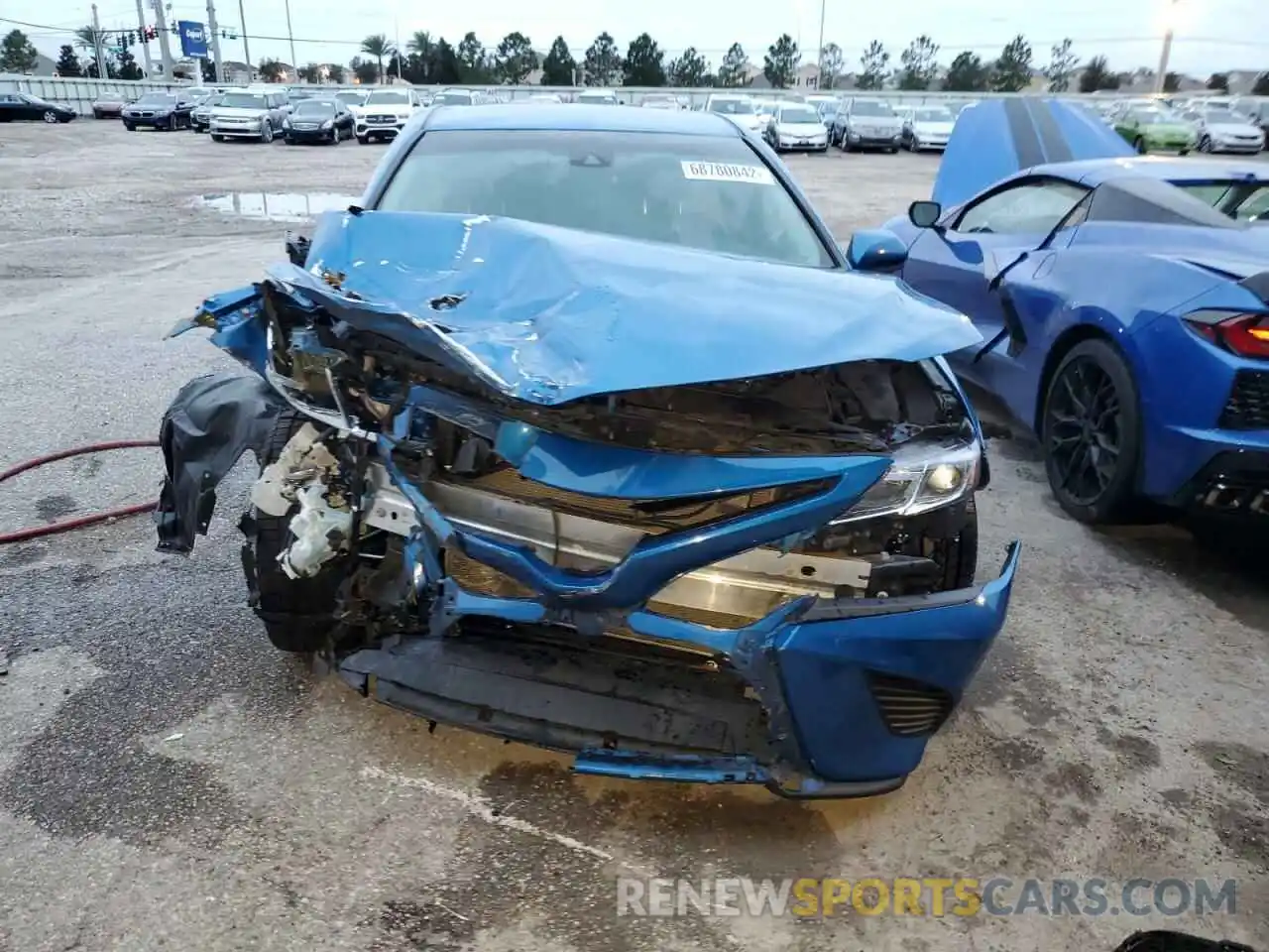 5 Photograph of a damaged car 4T1B11HK4KU175358 TOYOTA CAMRY 2019