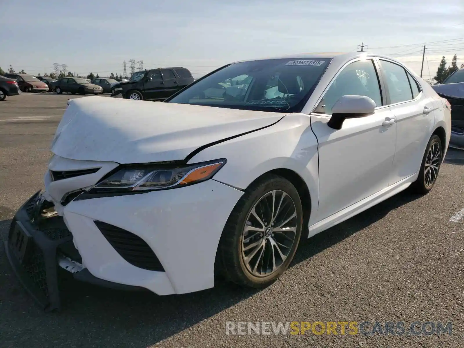 2 Photograph of a damaged car 4T1B11HK4KU176820 TOYOTA CAMRY 2019