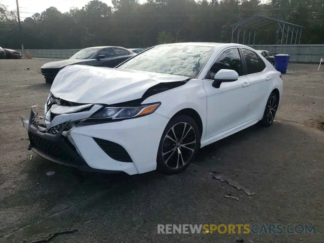 2 Photograph of a damaged car 4T1B11HK4KU178325 TOYOTA CAMRY 2019