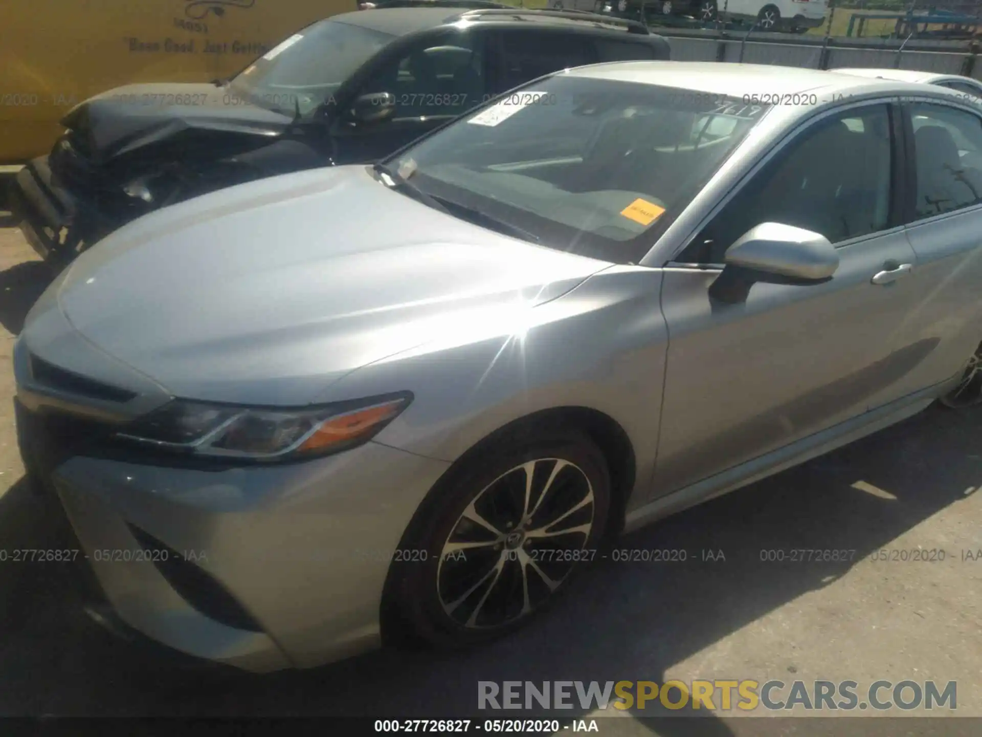 2 Photograph of a damaged car 4T1B11HK4KU179619 TOYOTA CAMRY 2019