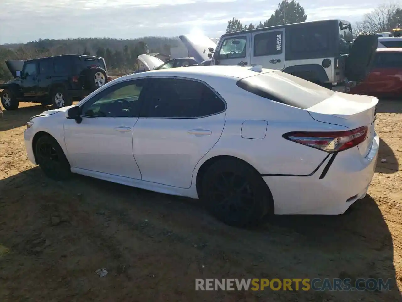 2 Photograph of a damaged car 4T1B11HK4KU179748 TOYOTA CAMRY 2019