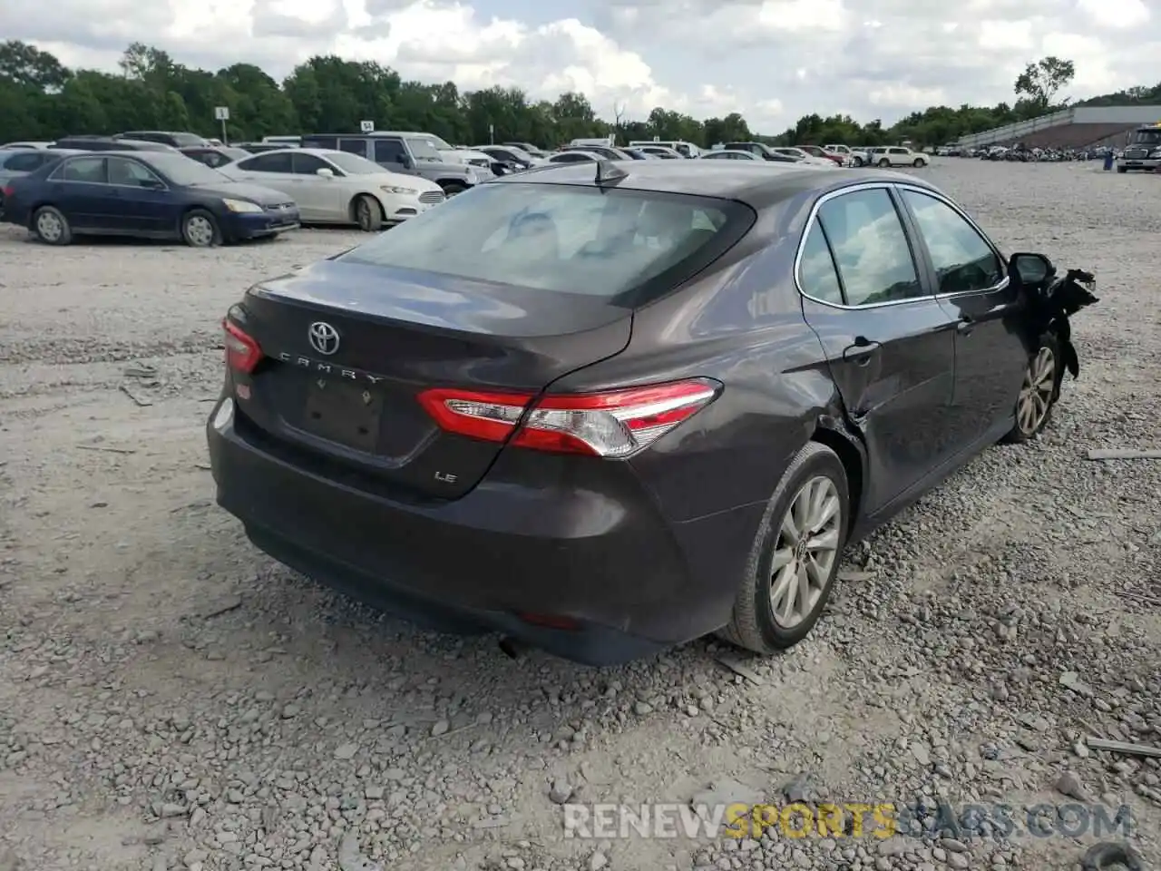 4 Photograph of a damaged car 4T1B11HK4KU183024 TOYOTA CAMRY 2019