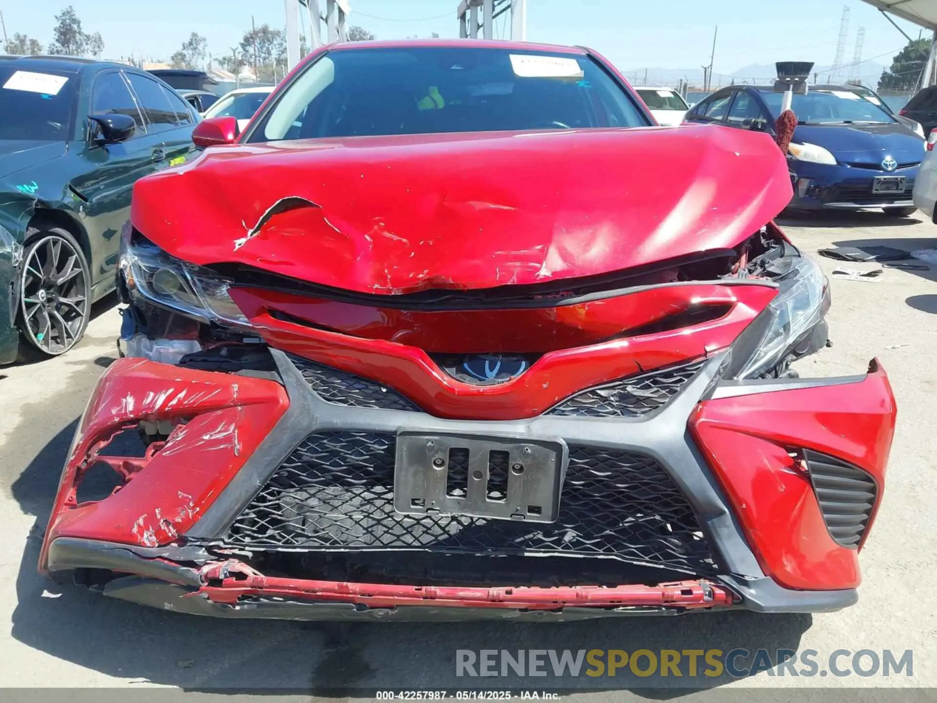 6 Photograph of a damaged car 4T1B11HK4KU188434 TOYOTA CAMRY 2019