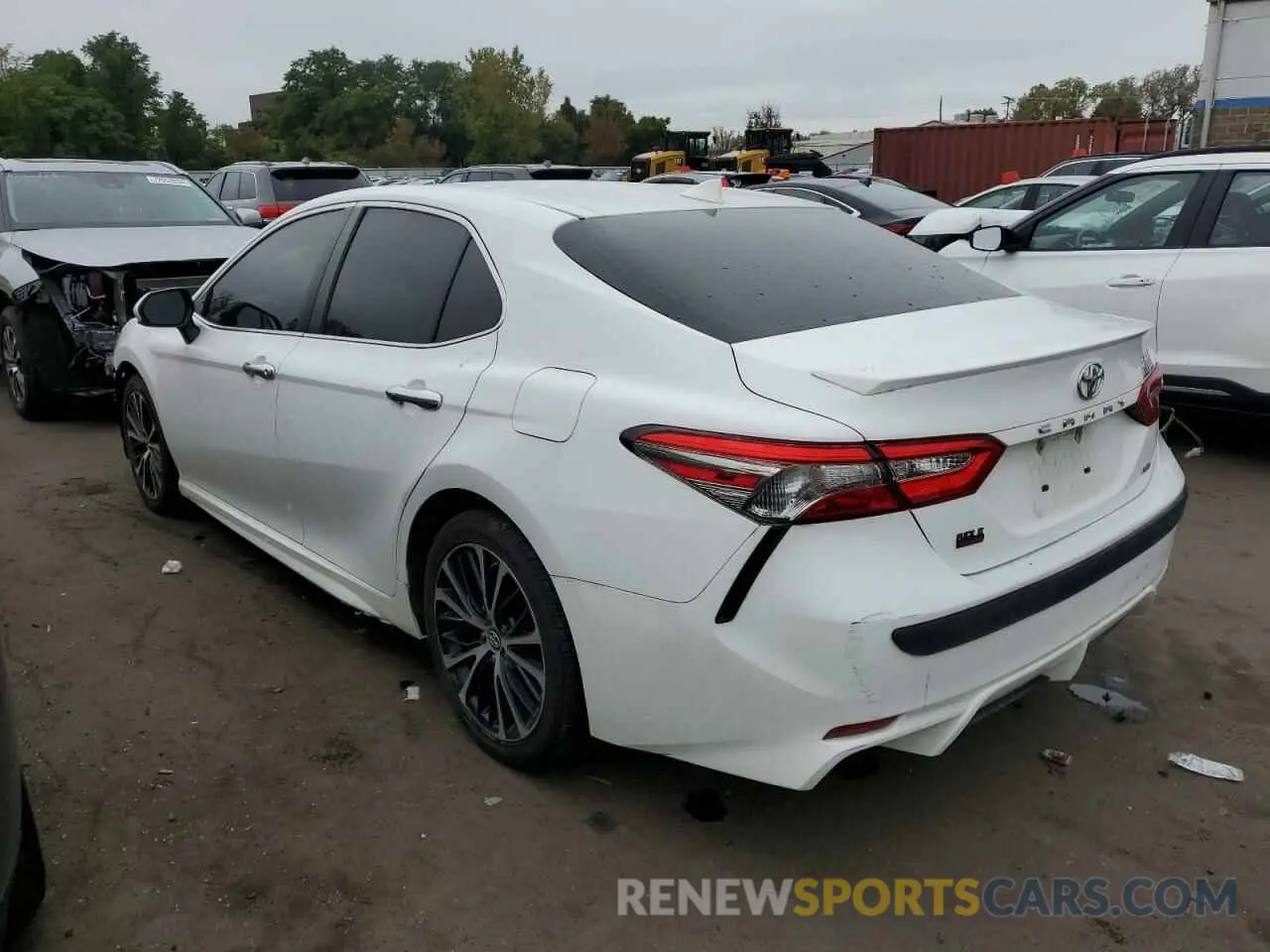 2 Photograph of a damaged car 4T1B11HK4KU193987 TOYOTA CAMRY 2019