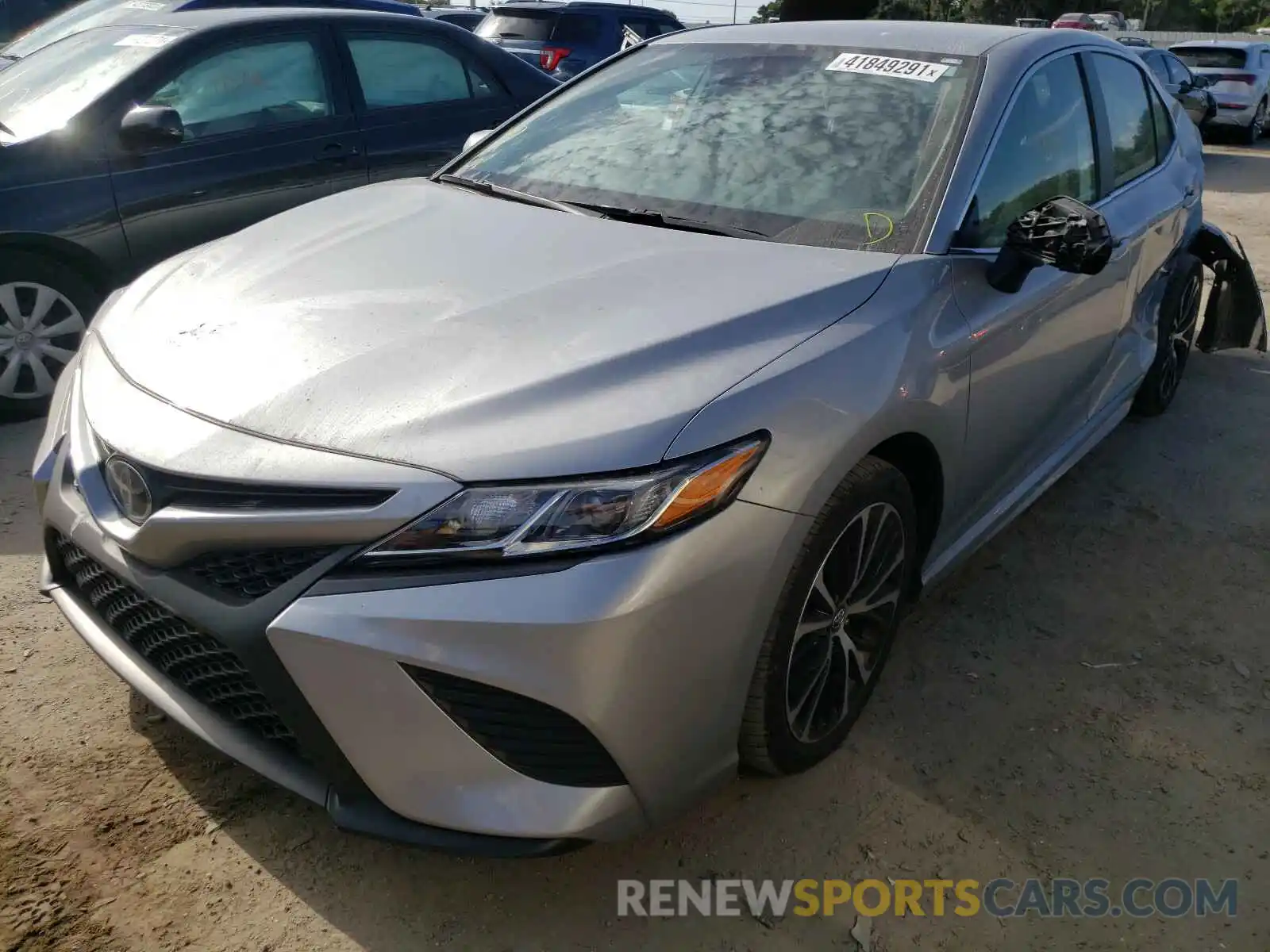 2 Photograph of a damaged car 4T1B11HK4KU194136 TOYOTA CAMRY 2019