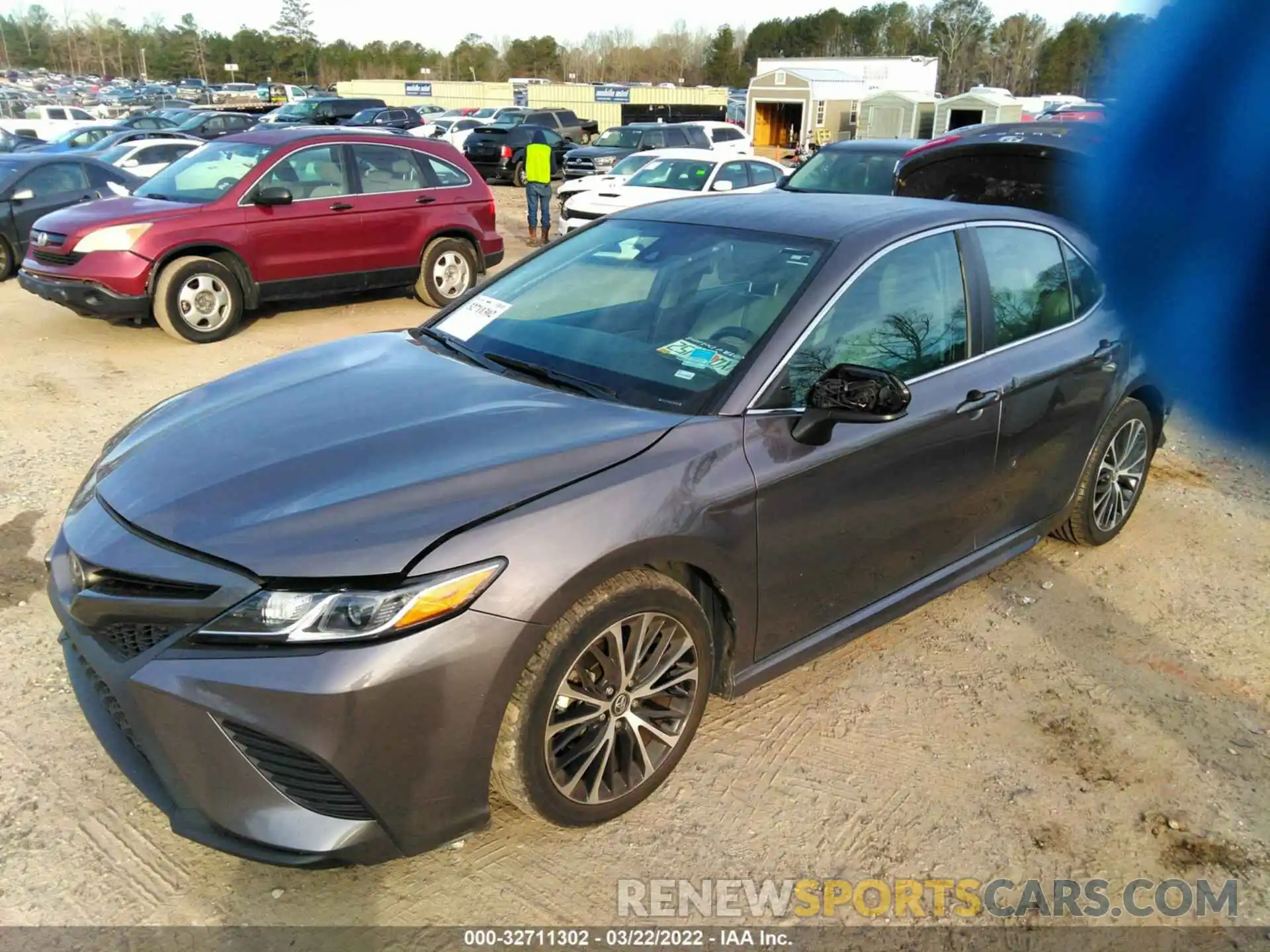 2 Photograph of a damaged car 4T1B11HK4KU194380 TOYOTA CAMRY 2019