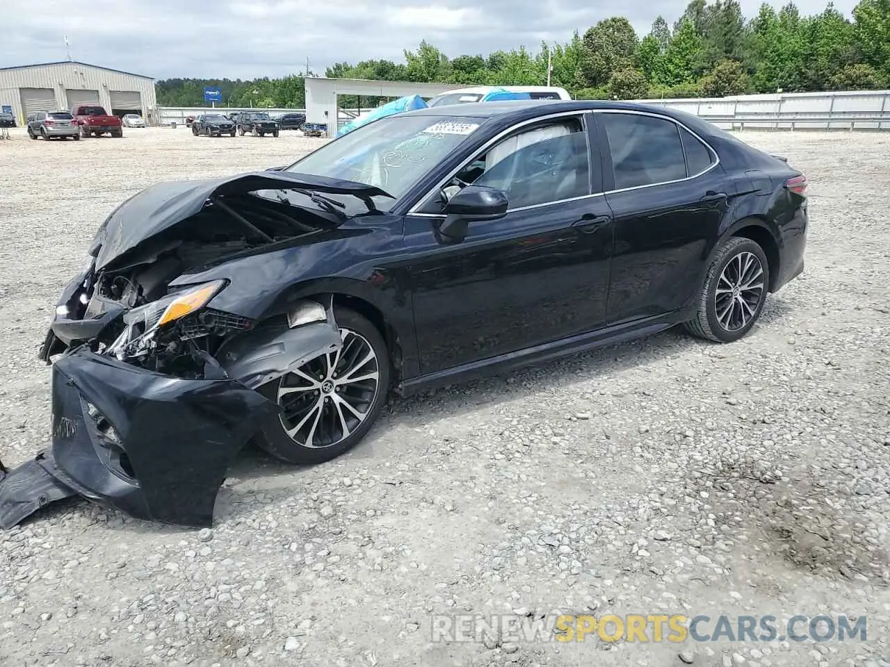1 Photograph of a damaged car 4T1B11HK4KU195836 TOYOTA CAMRY 2019