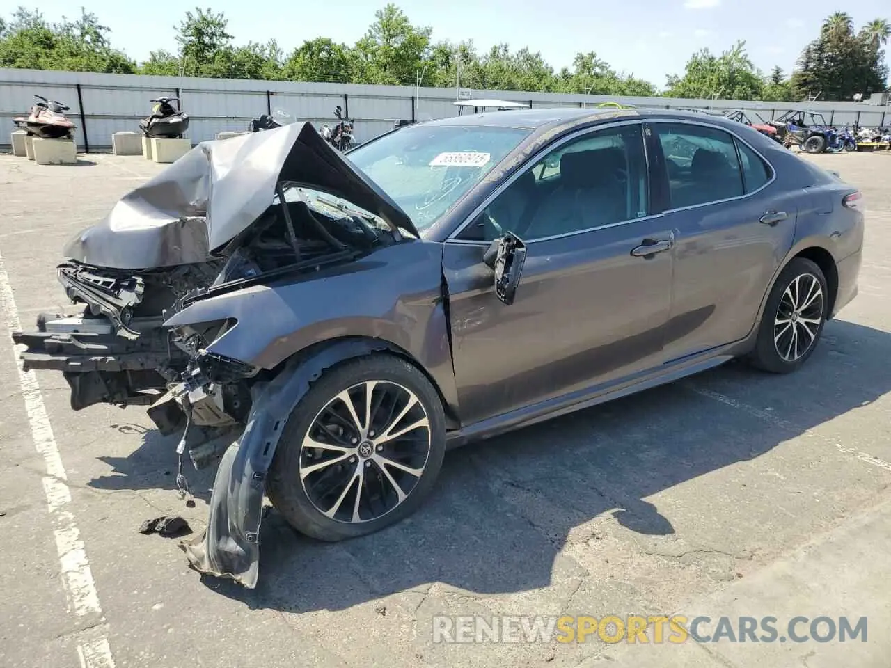 1 Photograph of a damaged car 4T1B11HK4KU197568 TOYOTA CAMRY 2019