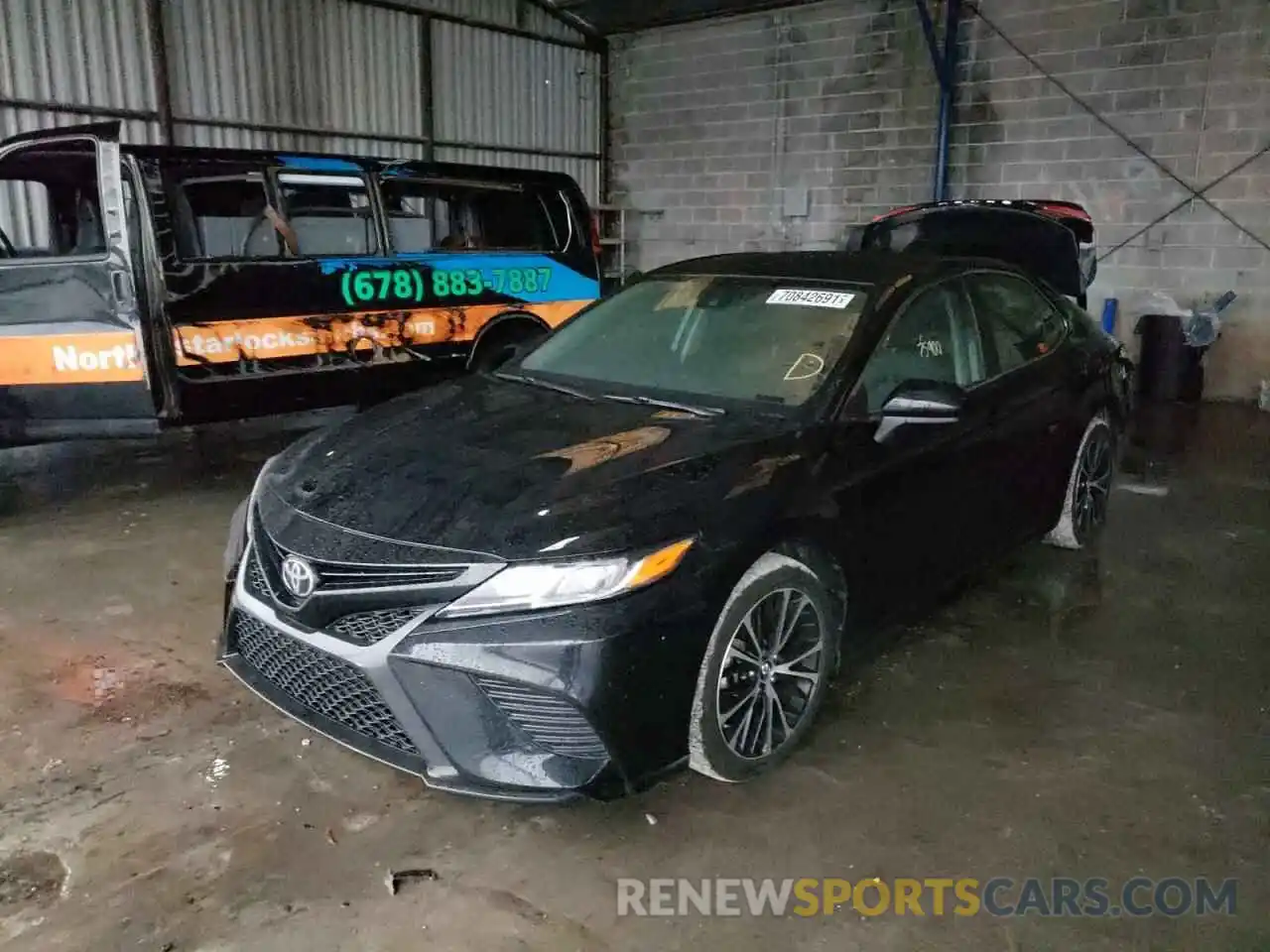 2 Photograph of a damaged car 4T1B11HK4KU204213 TOYOTA CAMRY 2019