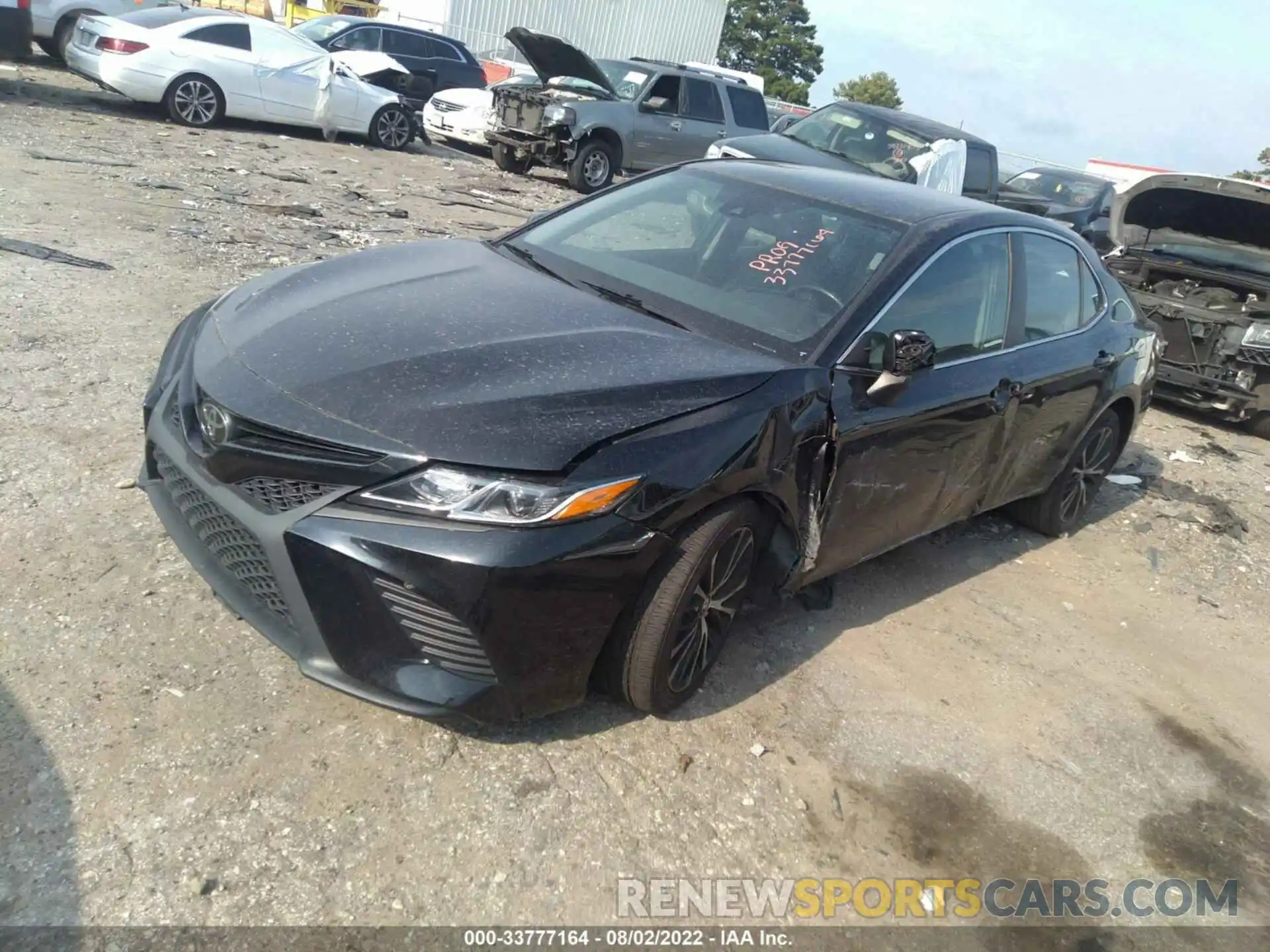 2 Photograph of a damaged car 4T1B11HK4KU204356 TOYOTA CAMRY 2019