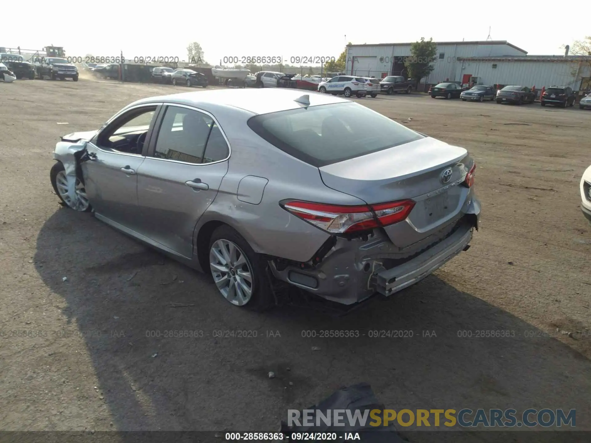 3 Photograph of a damaged car 4T1B11HK4KU205250 TOYOTA CAMRY 2019