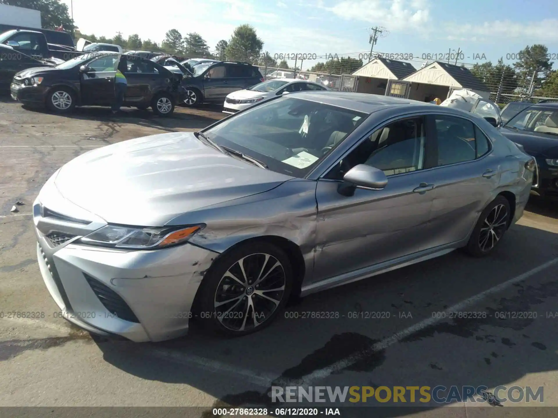 6 Photograph of a damaged car 4T1B11HK4KU205670 TOYOTA CAMRY 2019