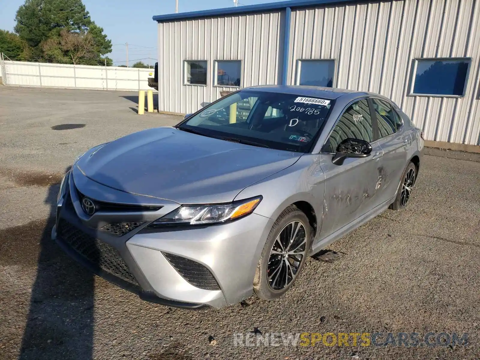 2 Photograph of a damaged car 4T1B11HK4KU206785 TOYOTA CAMRY 2019