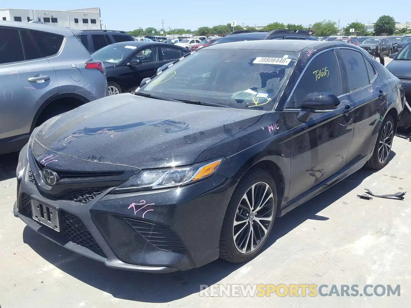 2 Photograph of a damaged car 4T1B11HK4KU211503 TOYOTA CAMRY 2019