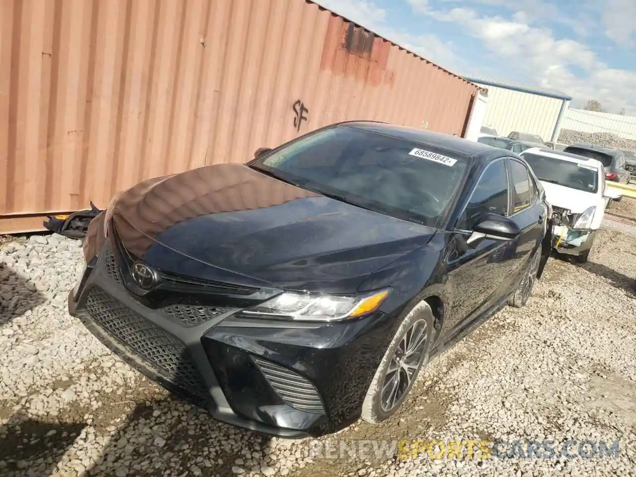 1 Photograph of a damaged car 4T1B11HK4KU215325 TOYOTA CAMRY 2019