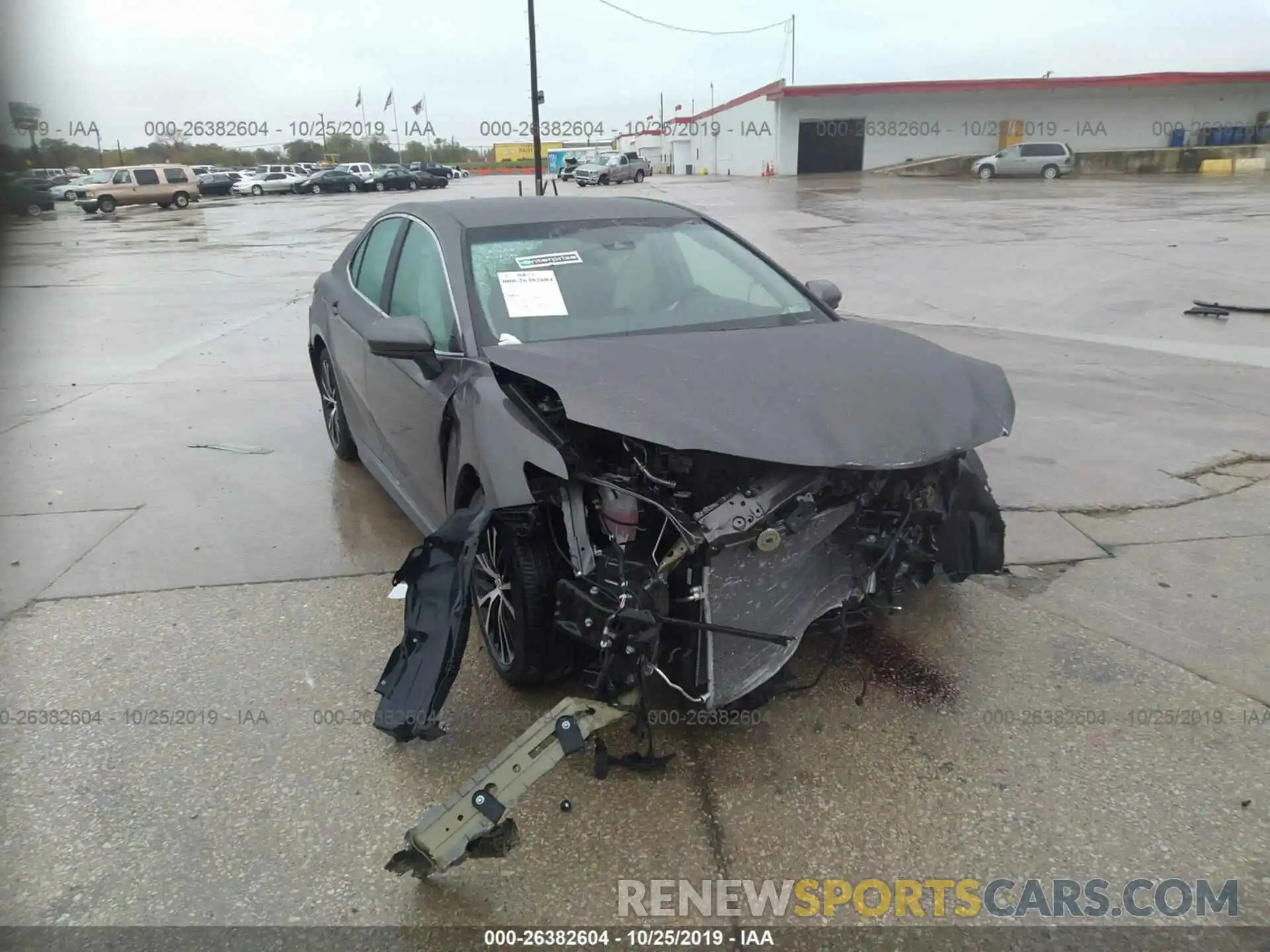 1 Photograph of a damaged car 4T1B11HK4KU215650 TOYOTA CAMRY 2019