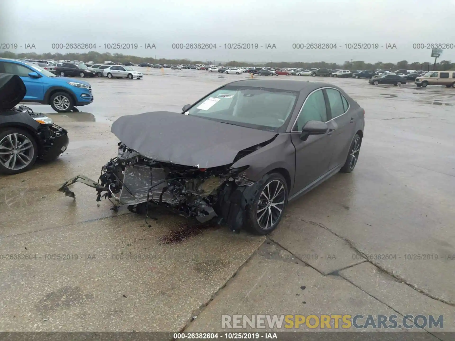 2 Photograph of a damaged car 4T1B11HK4KU215650 TOYOTA CAMRY 2019