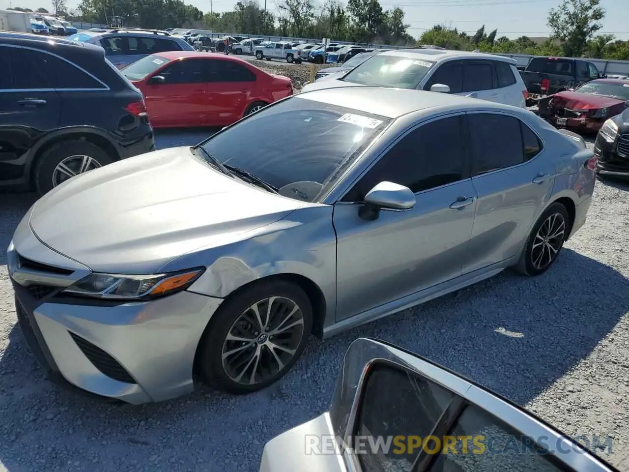 1 Photograph of a damaged car 4T1B11HK4KU216328 TOYOTA CAMRY 2019