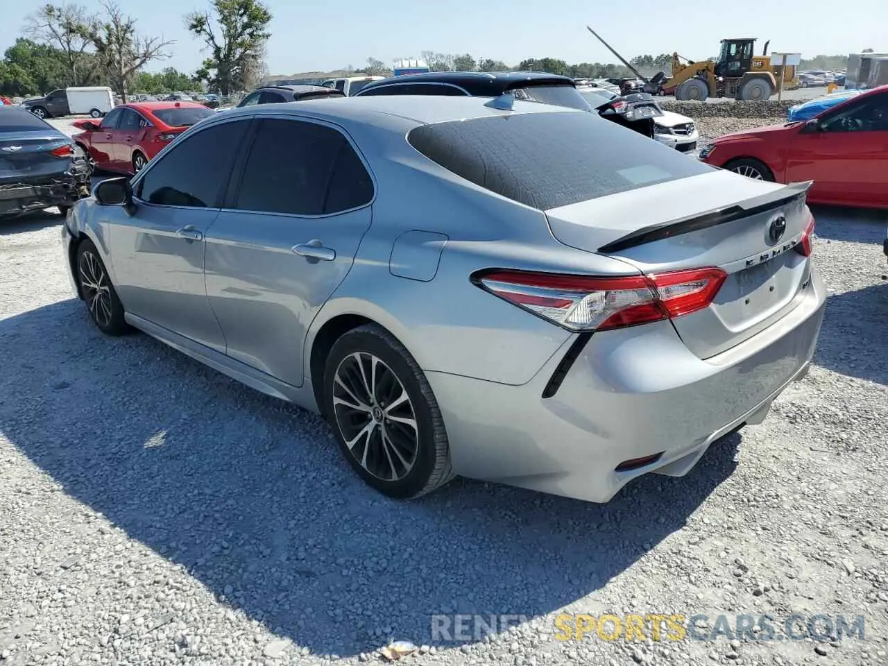 2 Photograph of a damaged car 4T1B11HK4KU216328 TOYOTA CAMRY 2019