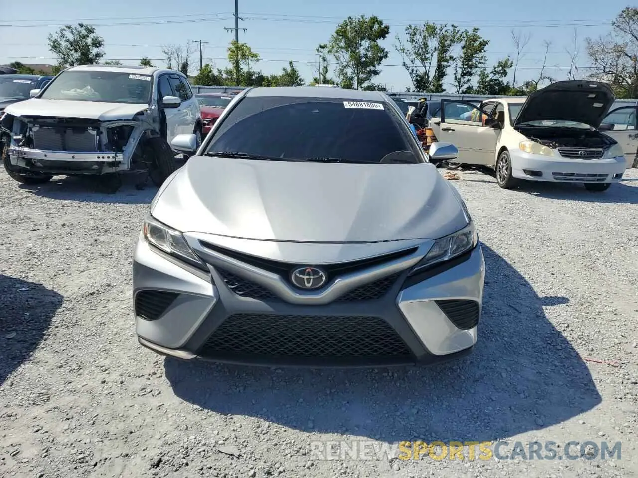 5 Photograph of a damaged car 4T1B11HK4KU216328 TOYOTA CAMRY 2019