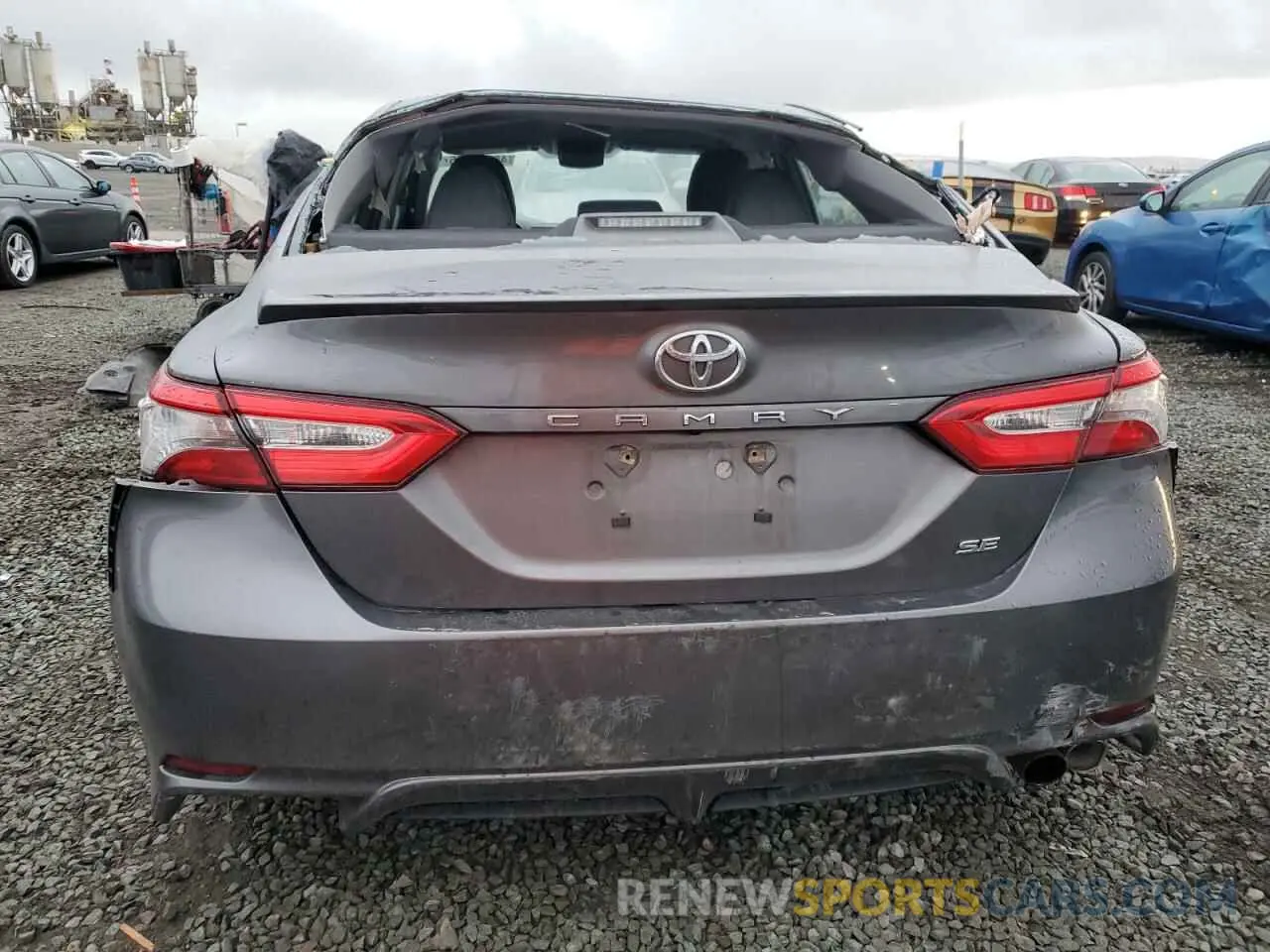 6 Photograph of a damaged car 4T1B11HK4KU218774 TOYOTA CAMRY 2019