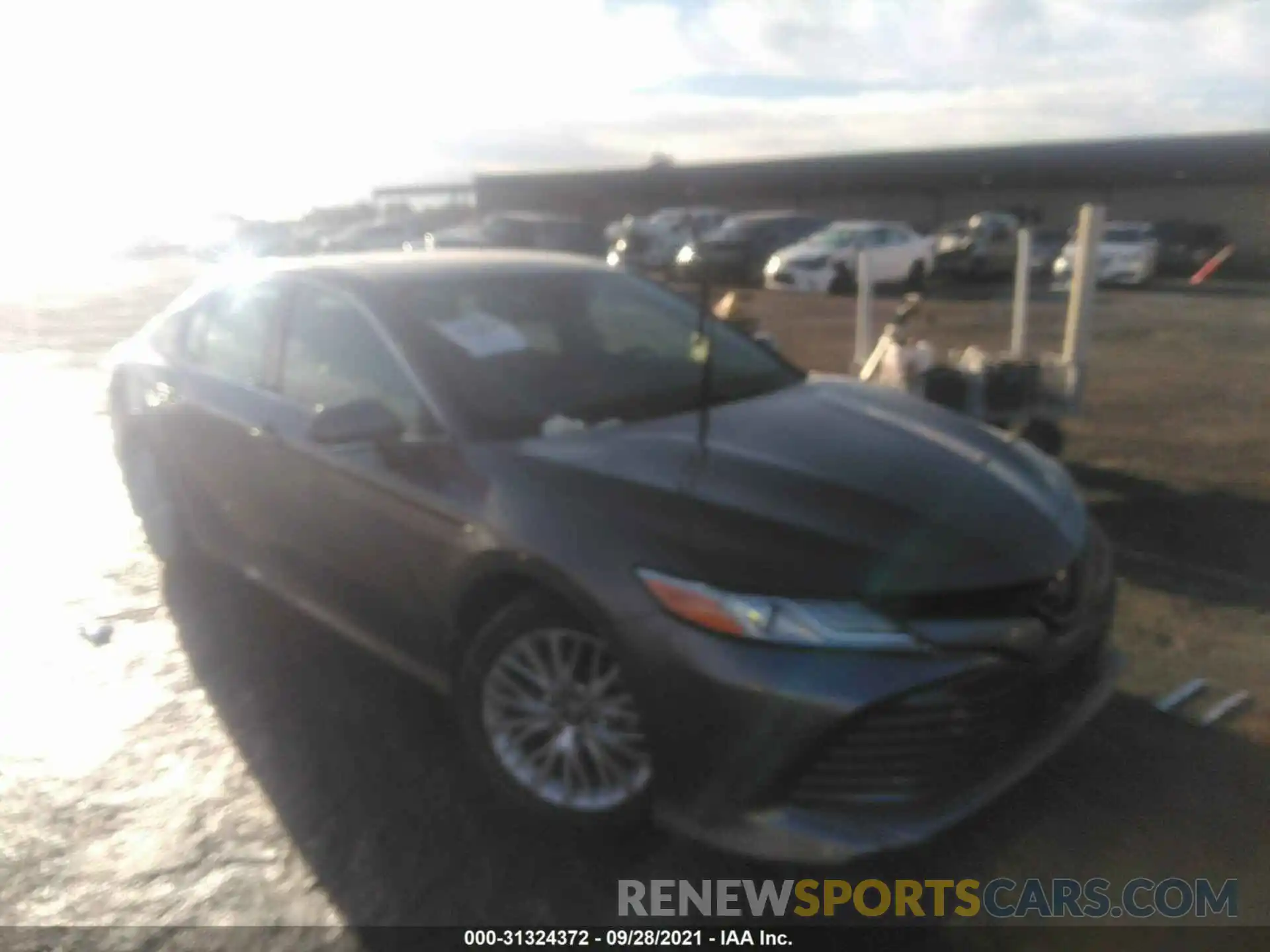 1 Photograph of a damaged car 4T1B11HK4KU222680 TOYOTA CAMRY 2019