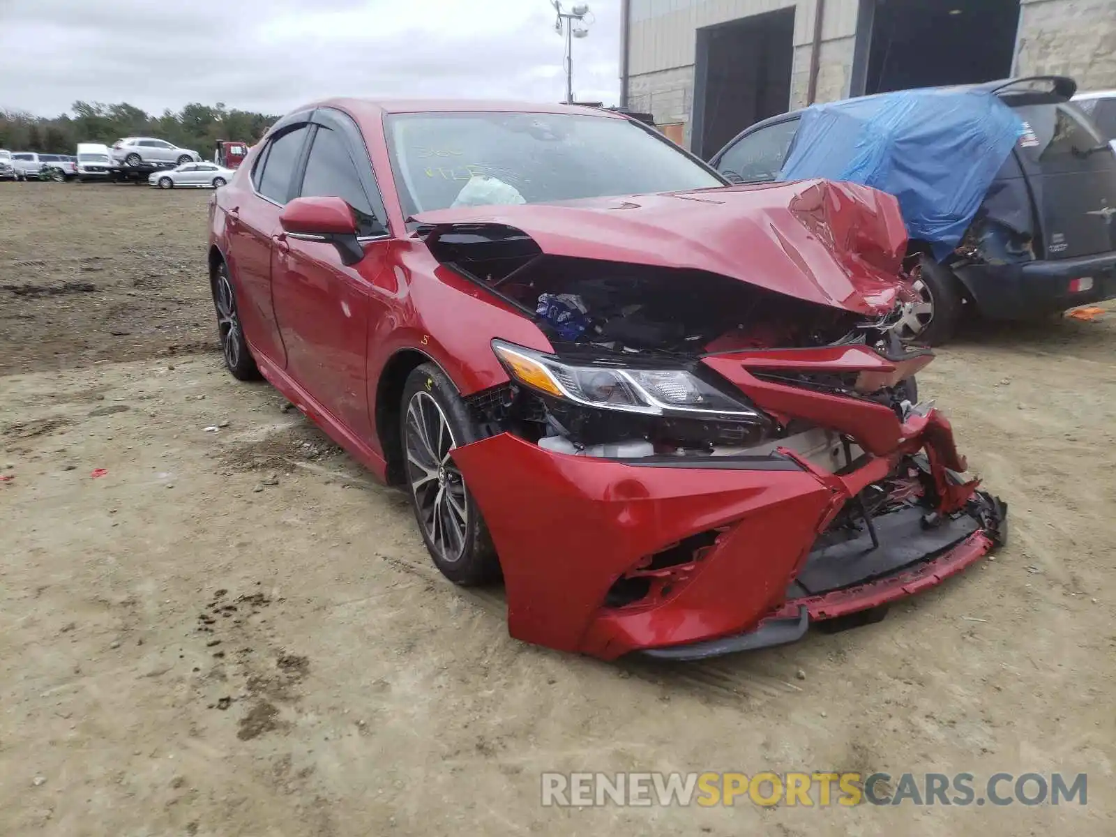 1 Photograph of a damaged car 4T1B11HK4KU223148 TOYOTA CAMRY 2019