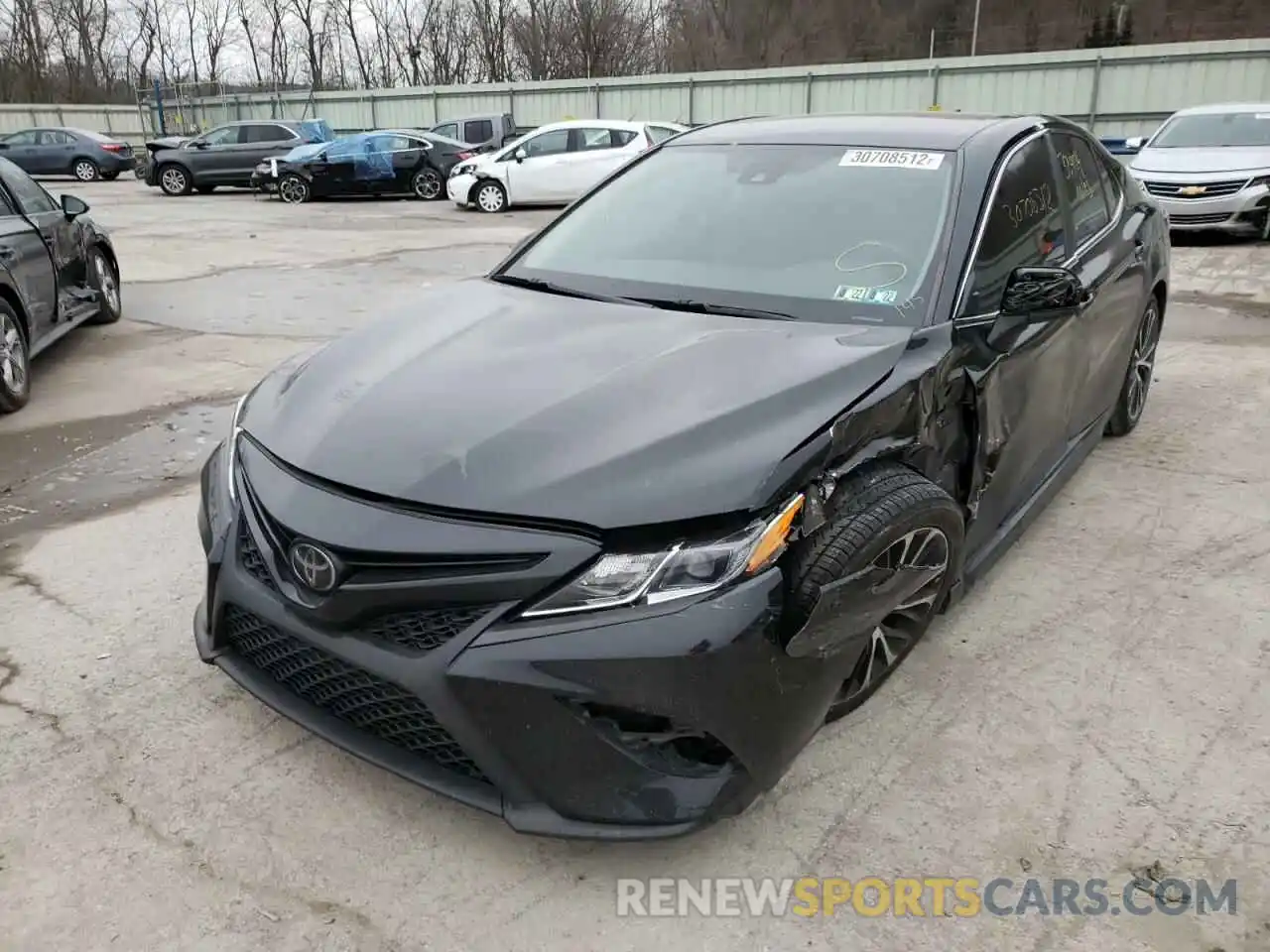 2 Photograph of a damaged car 4T1B11HK4KU223506 TOYOTA CAMRY 2019