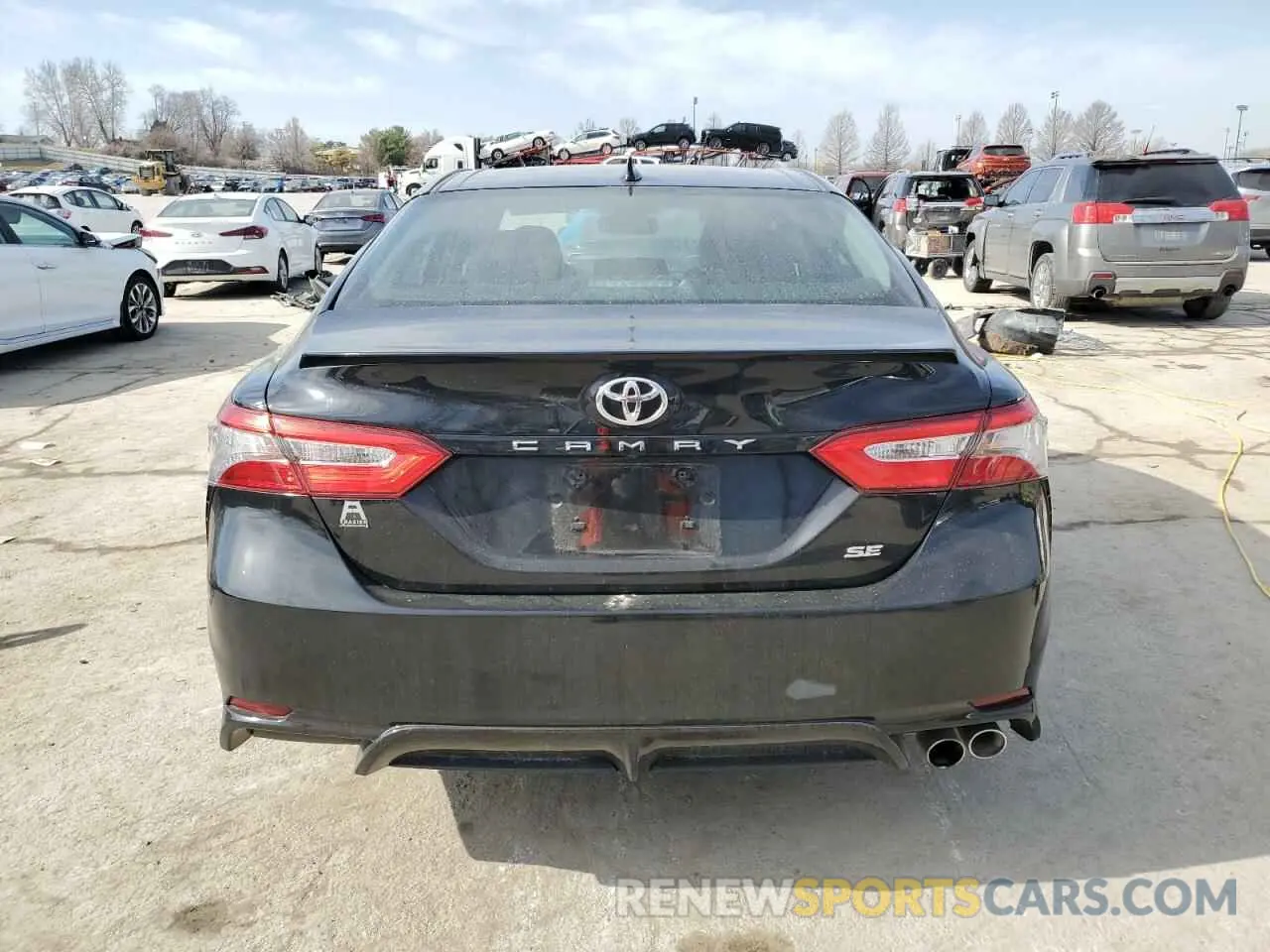 6 Photograph of a damaged car 4T1B11HK4KU223778 TOYOTA CAMRY 2019