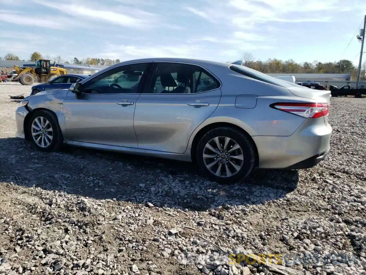 2 Photograph of a damaged car 4T1B11HK4KU224803 TOYOTA CAMRY 2019