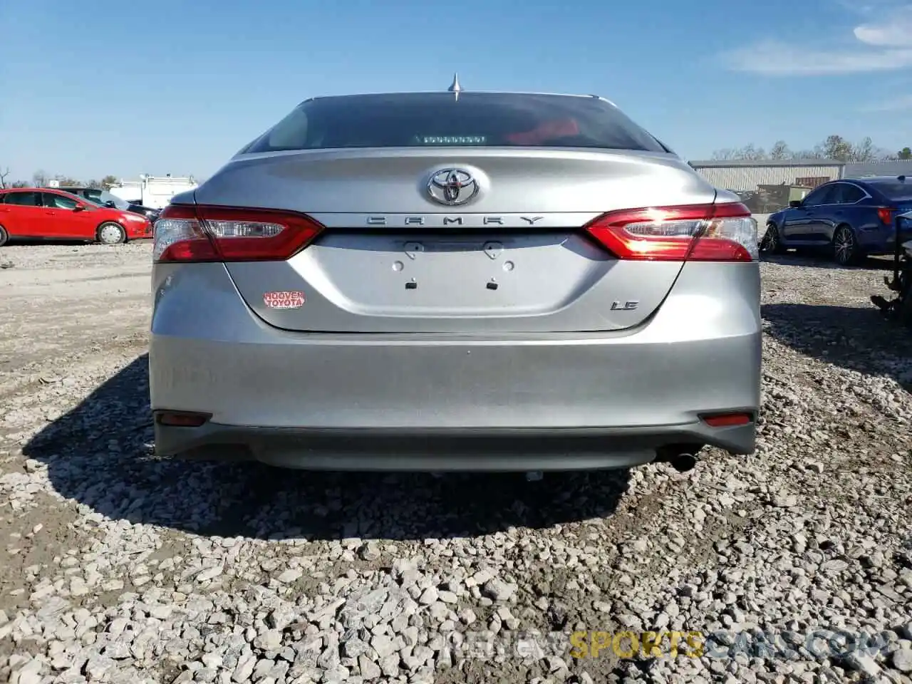 6 Photograph of a damaged car 4T1B11HK4KU224803 TOYOTA CAMRY 2019