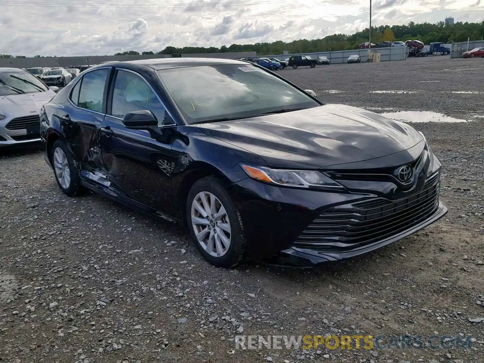 1 Photograph of a damaged car 4T1B11HK4KU227524 TOYOTA CAMRY 2019