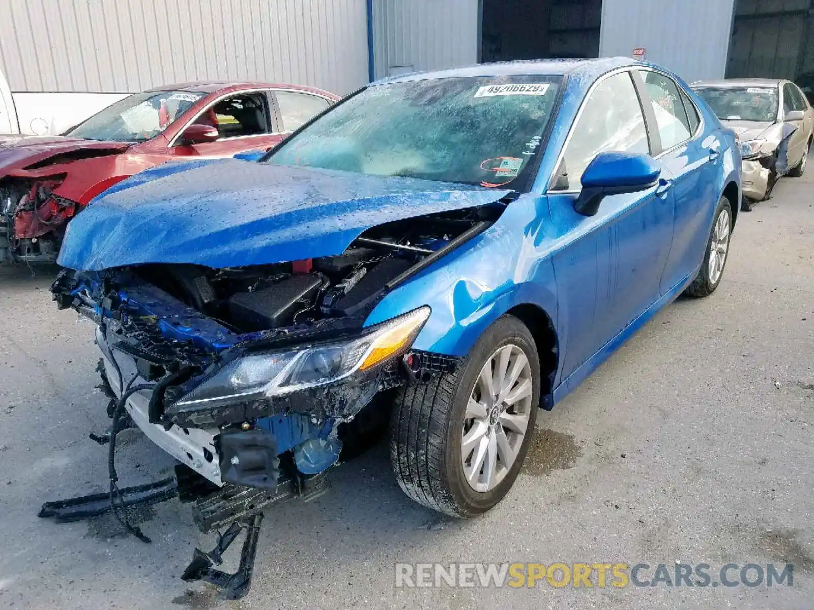 2 Photograph of a damaged car 4T1B11HK4KU229077 TOYOTA CAMRY 2019