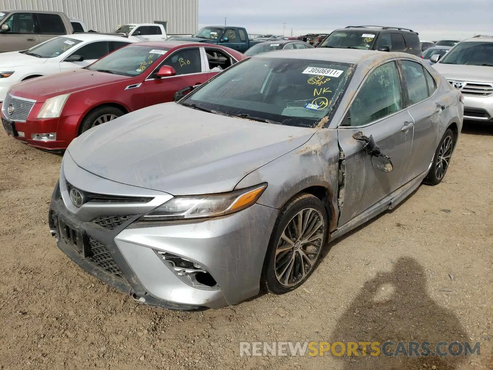 2 Photograph of a damaged car 4T1B11HK4KU229841 TOYOTA CAMRY 2019