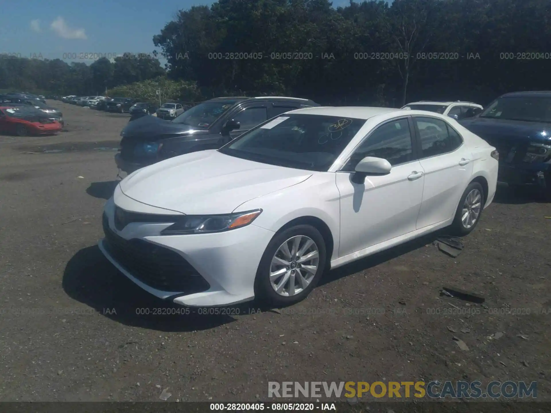 2 Photograph of a damaged car 4T1B11HK4KU230844 TOYOTA CAMRY 2019