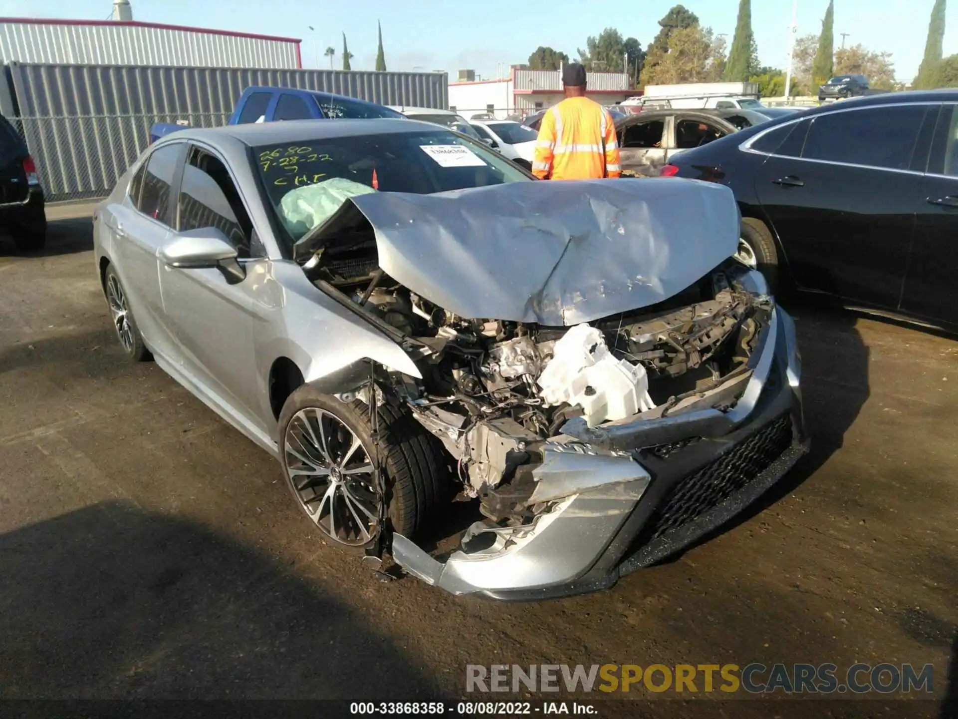 1 Photograph of a damaged car 4T1B11HK4KU231511 TOYOTA CAMRY 2019