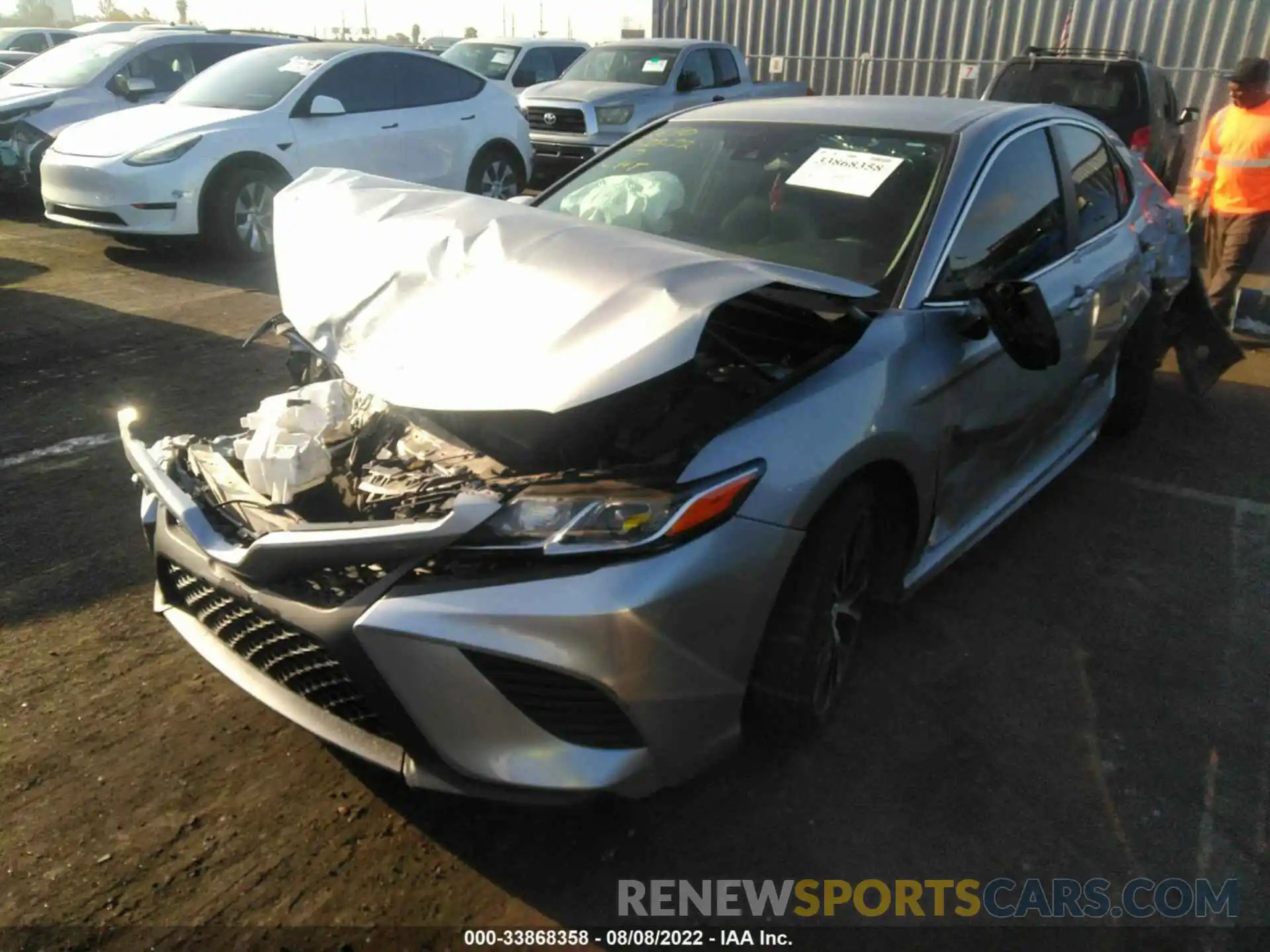 2 Photograph of a damaged car 4T1B11HK4KU231511 TOYOTA CAMRY 2019