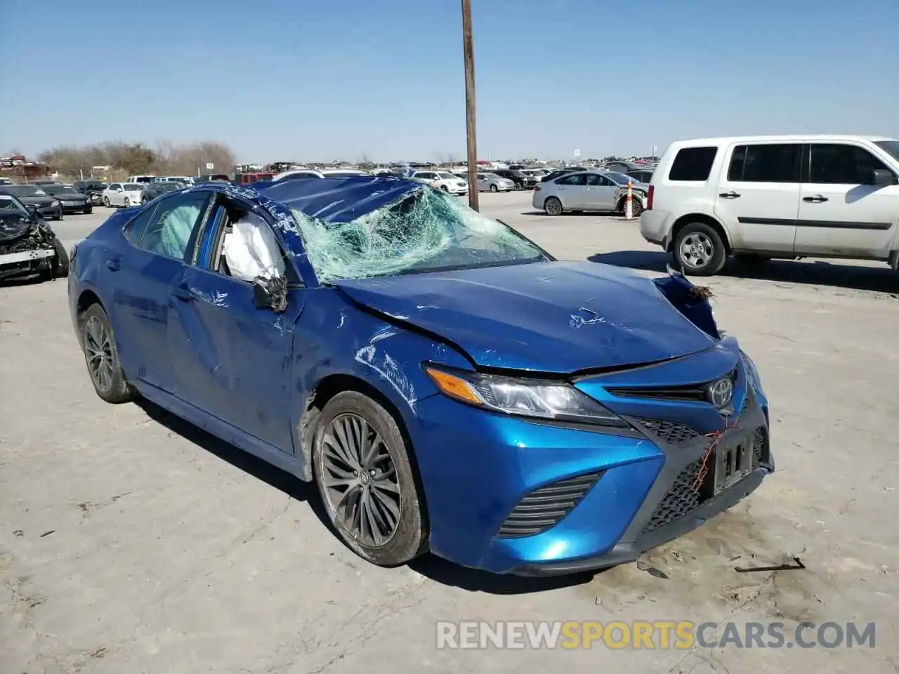 1 Photograph of a damaged car 4T1B11HK4KU232769 TOYOTA CAMRY 2019