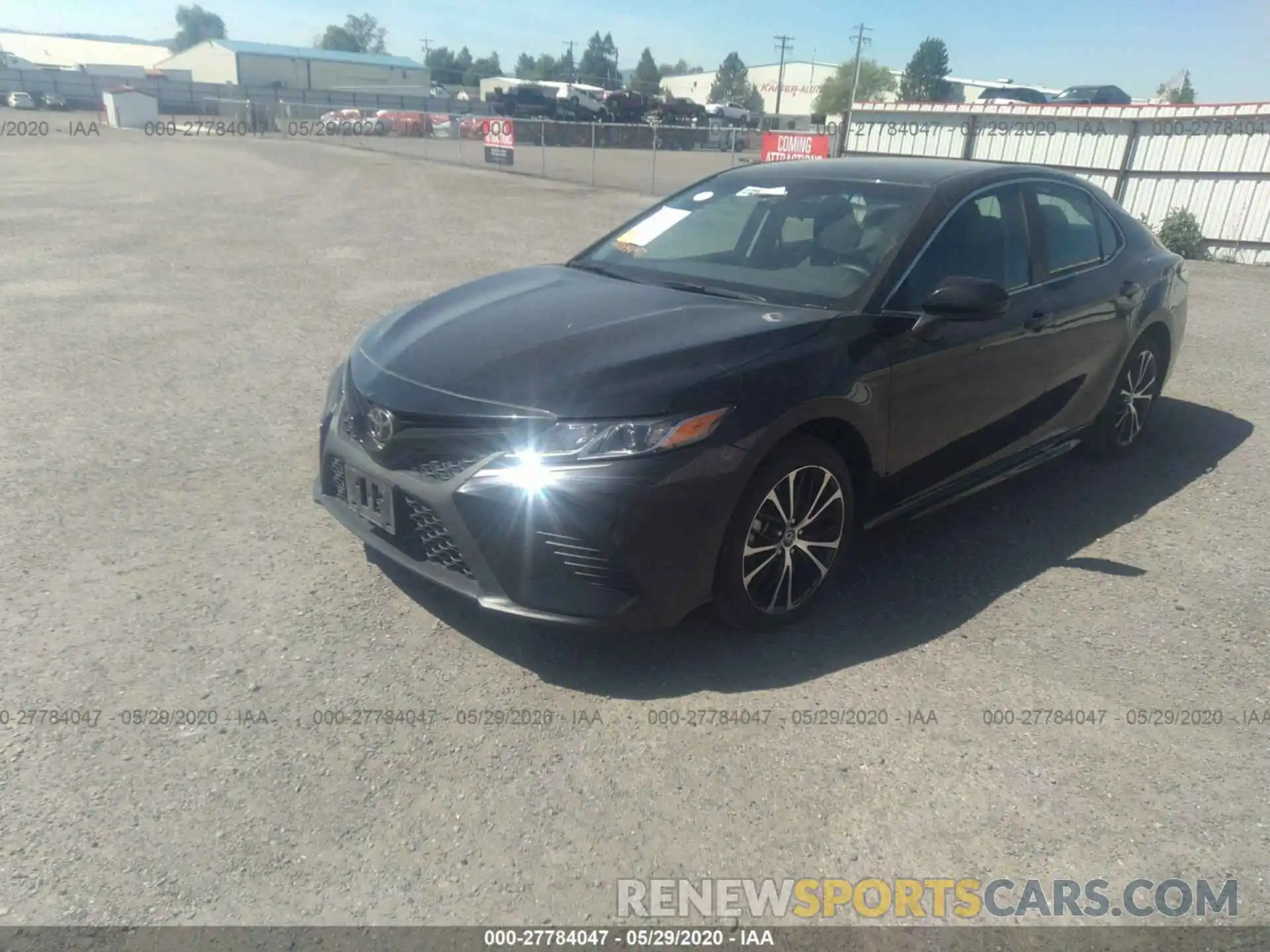 2 Photograph of a damaged car 4T1B11HK4KU233405 TOYOTA CAMRY 2019