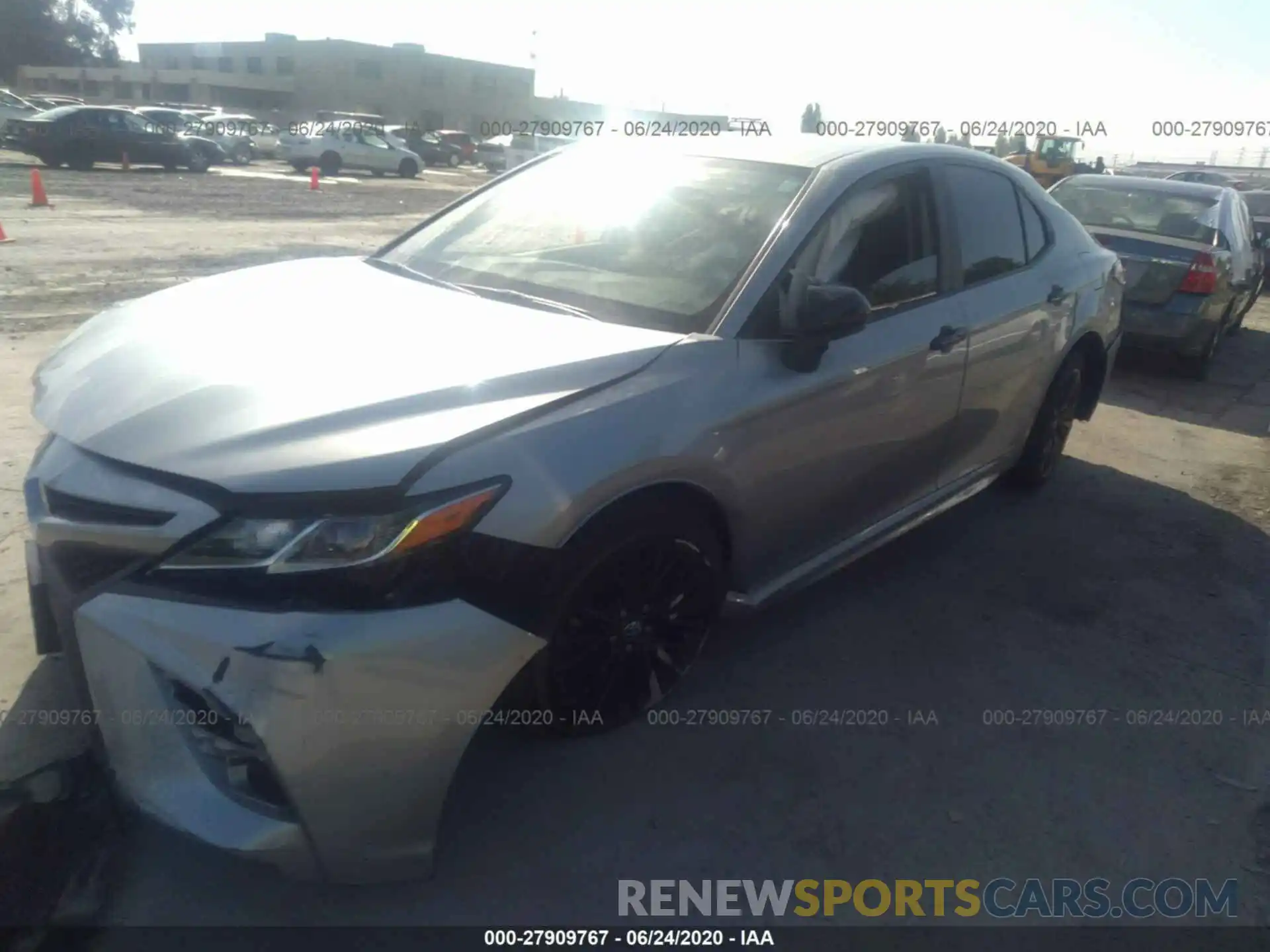 2 Photograph of a damaged car 4T1B11HK4KU233856 TOYOTA CAMRY 2019