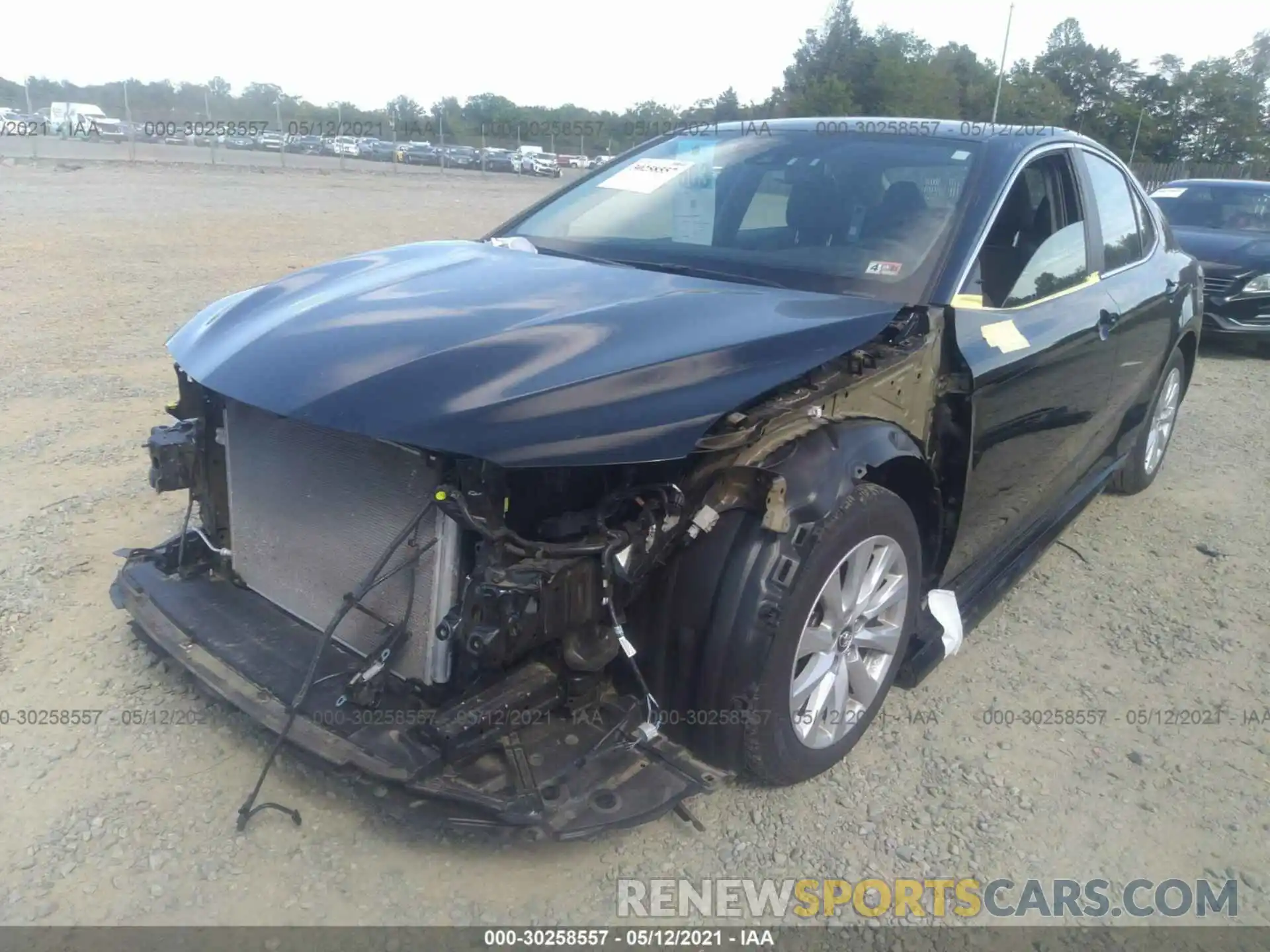 2 Photograph of a damaged car 4T1B11HK4KU234148 TOYOTA CAMRY 2019