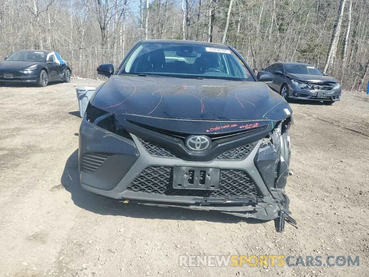 5 Photograph of a damaged car 4T1B11HK4KU235347 TOYOTA CAMRY 2019