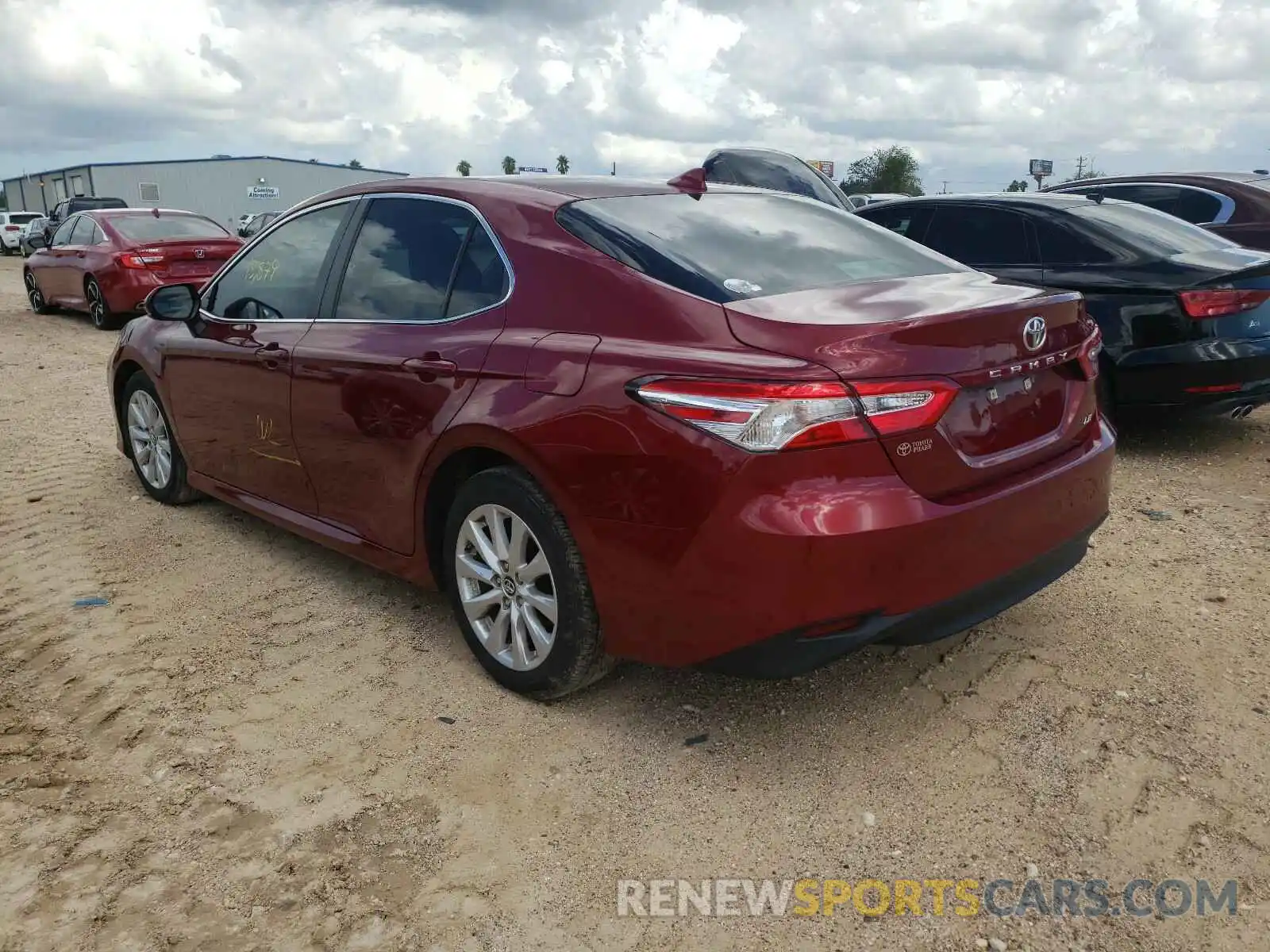 3 Photograph of a damaged car 4T1B11HK4KU235459 TOYOTA CAMRY 2019