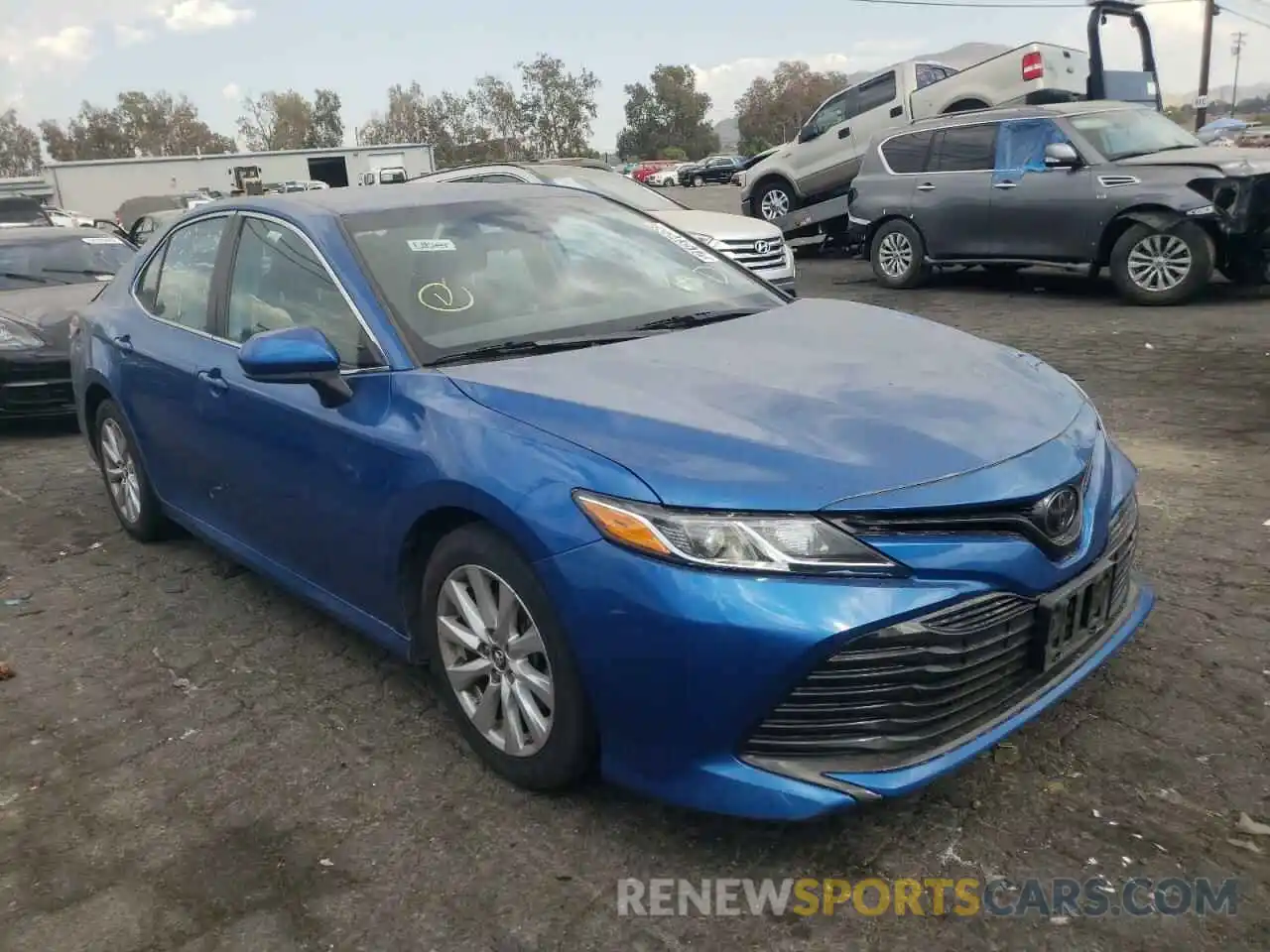 1 Photograph of a damaged car 4T1B11HK4KU236062 TOYOTA CAMRY 2019